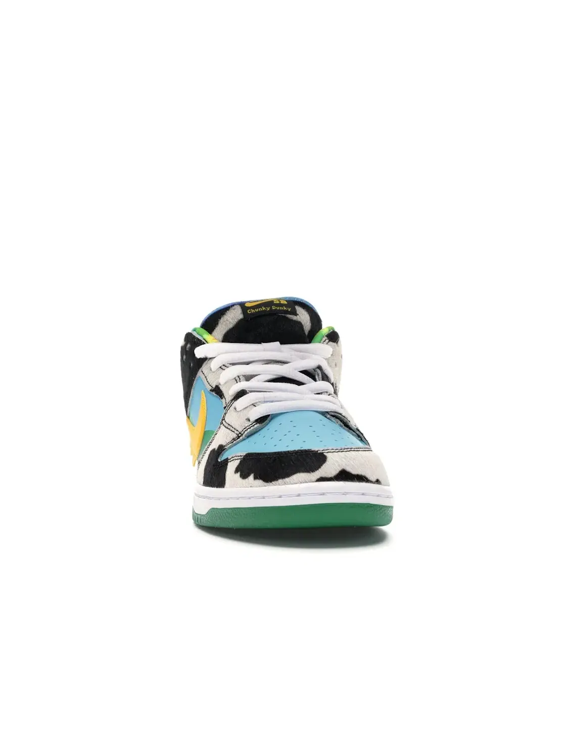 Мужские кроссовки с принтом Nike SB Dunk Low Ben & Jerry's Chunky Dunky Nike — изображение 2 из 4, белый/-черный-золотистый