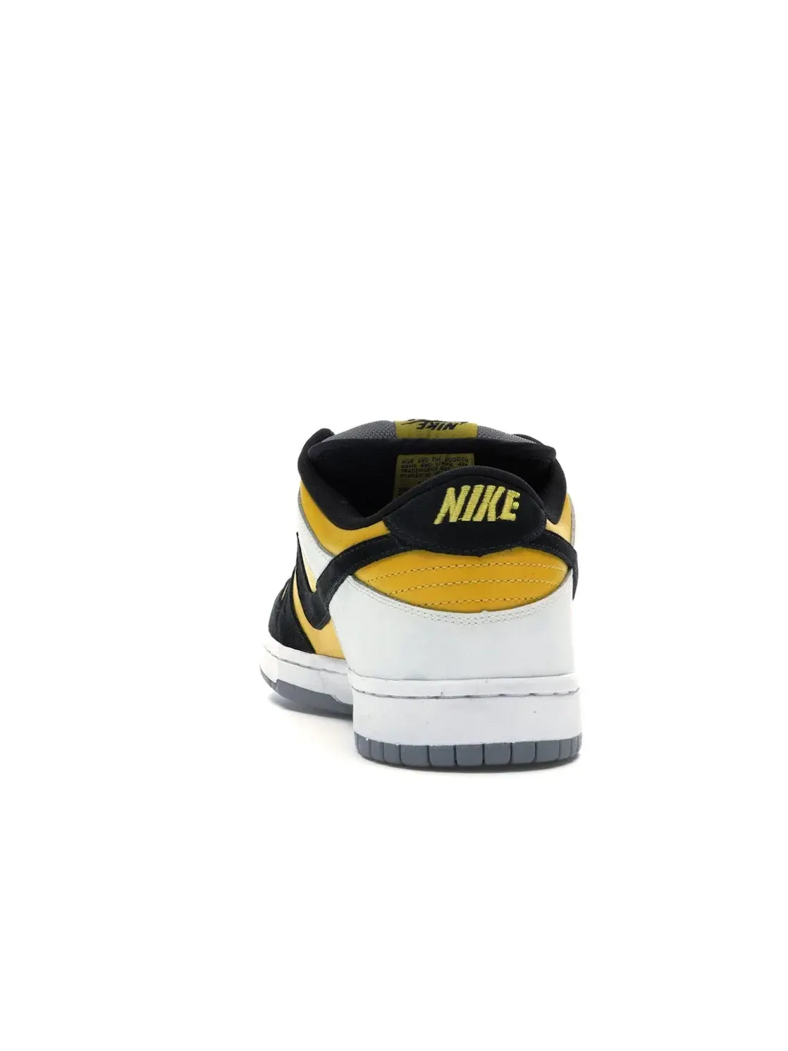 Мужские кроссовки с длинным шнурком Nike SB Dunk Low Nike — изображение 4 из 4, черный
