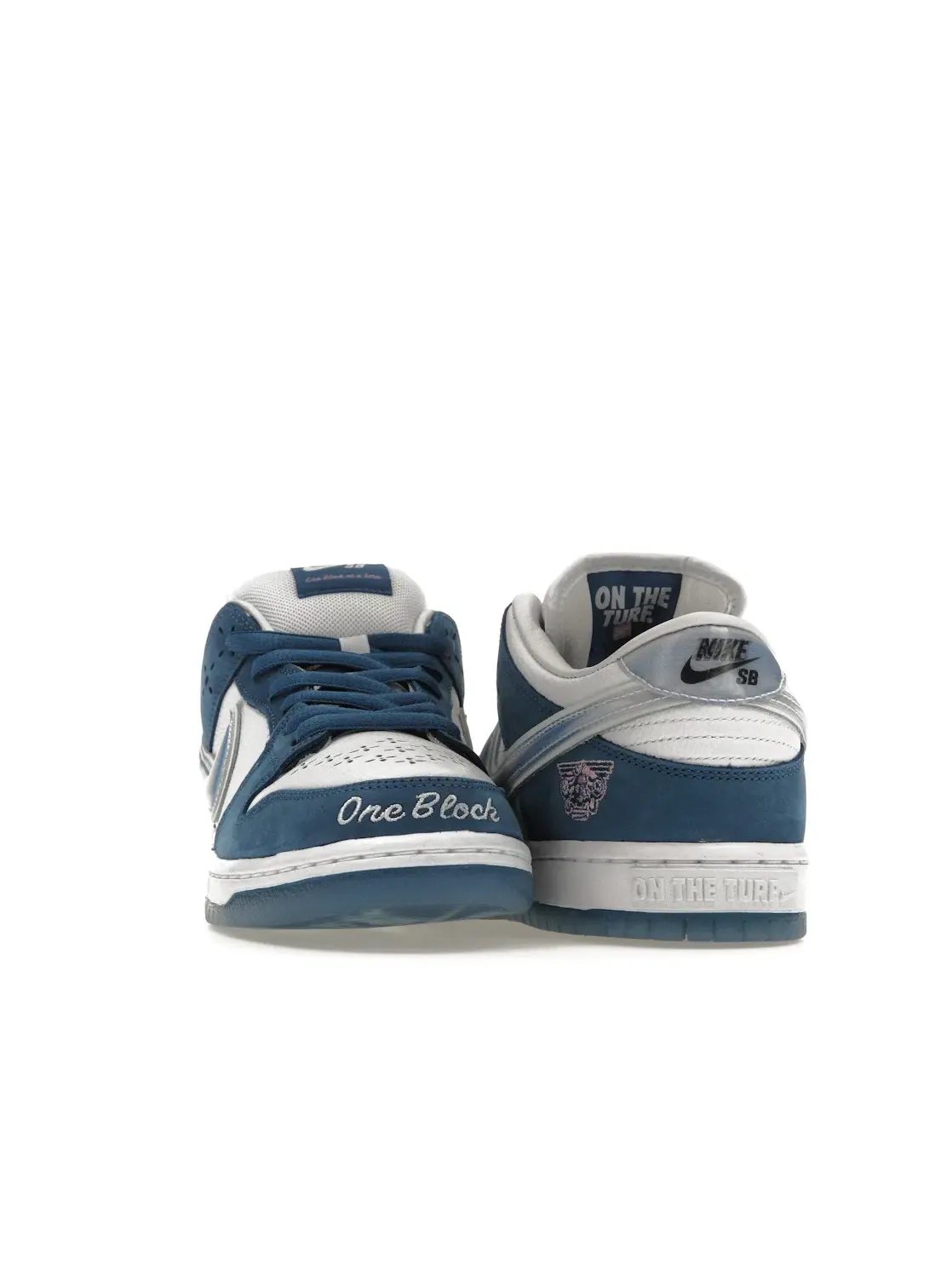 Мужские кроссовки с принтом Nike SB Dunk Low Born X Raised One Block At A Time Nike — изображение 2 из 4