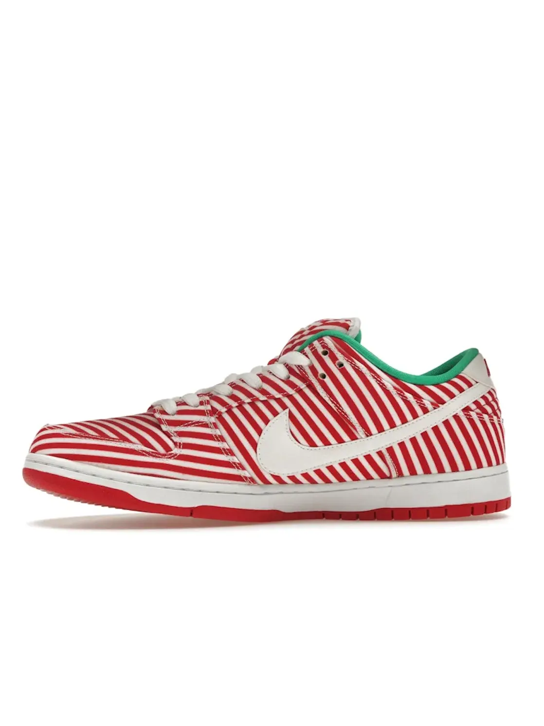 Мужские кроссовки Nike SB Dunk Low — изображение 3 из 4, красный/зеленый-белый