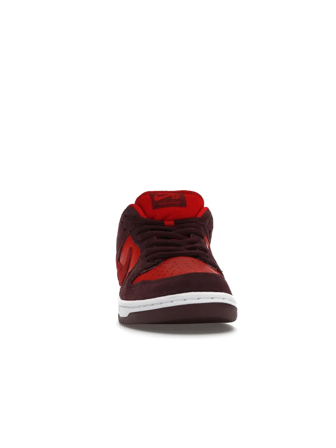 Мужские кроссовки с принтом Nike SB Dunk Low Nike — изображение 2 из 4, бордовый/красный