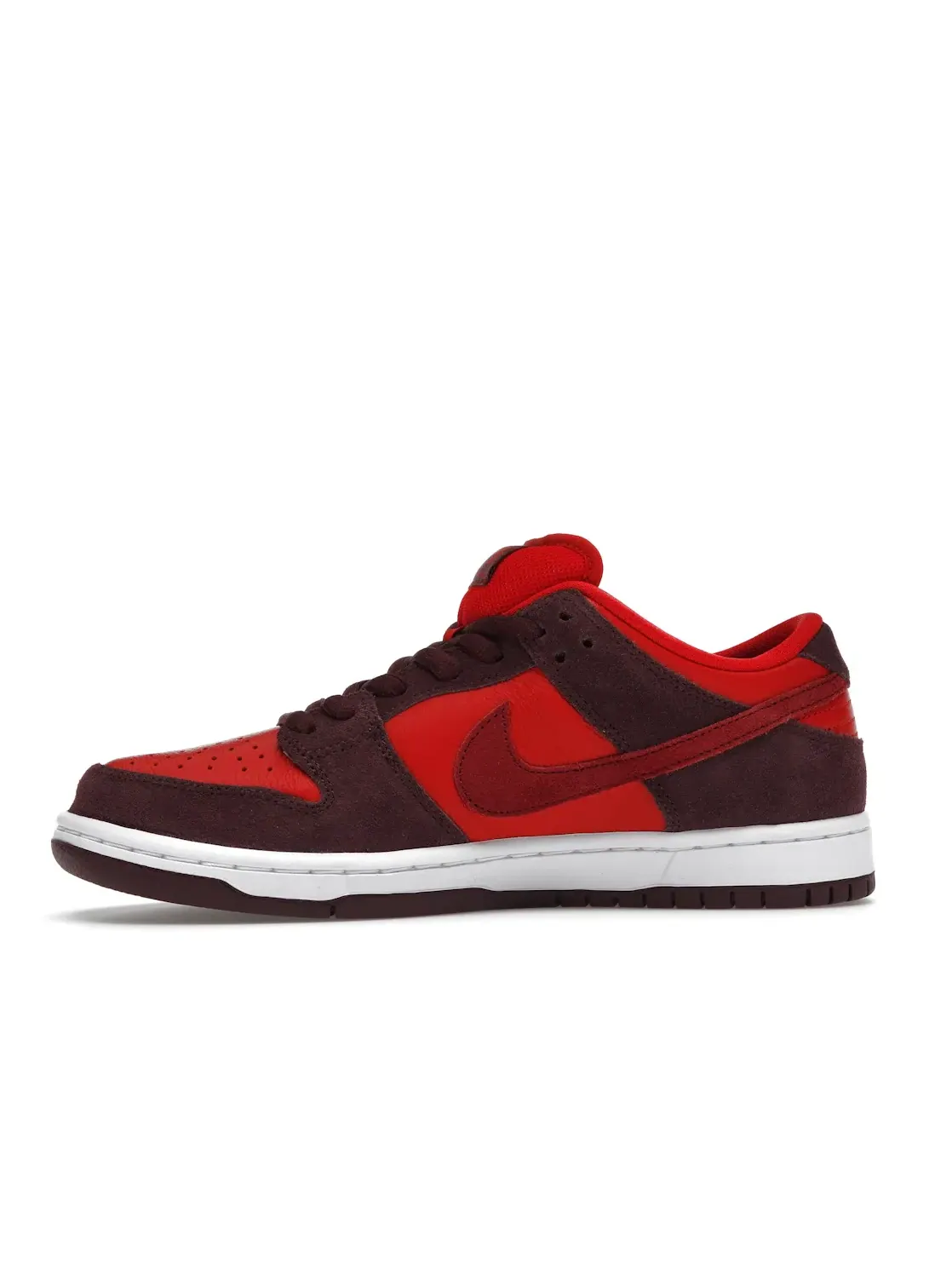 Мужские кроссовки с принтом Nike SB Dunk Low Nike — изображение 3 из 4, бордовый/красный
