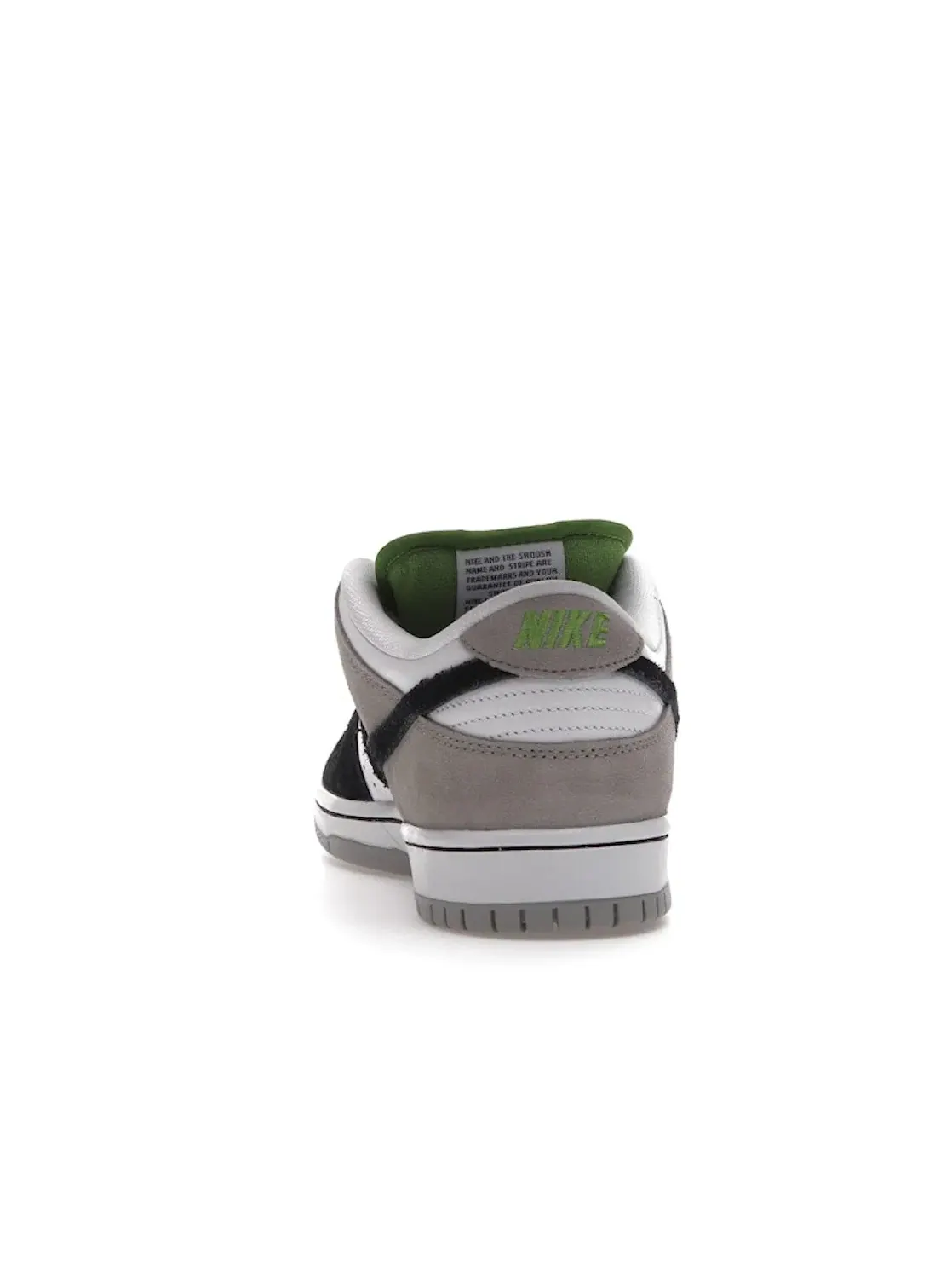 Мужские кроссовки с перфорированной кожей Nike SB Dunk Low — изображение 4 из 4, серый/белый--черный