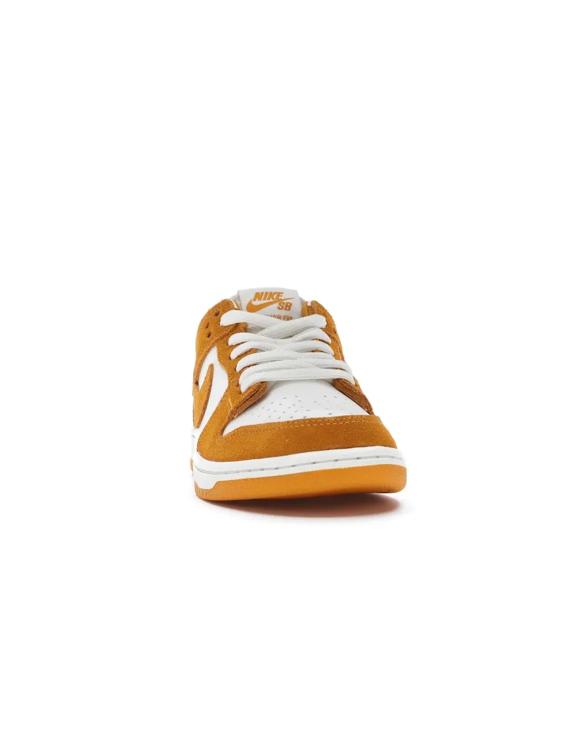 Мужские кроссовки с замшевым верхом Nike SB Dunk Low — изображение 2 из 4, оранжевый/оранжевый