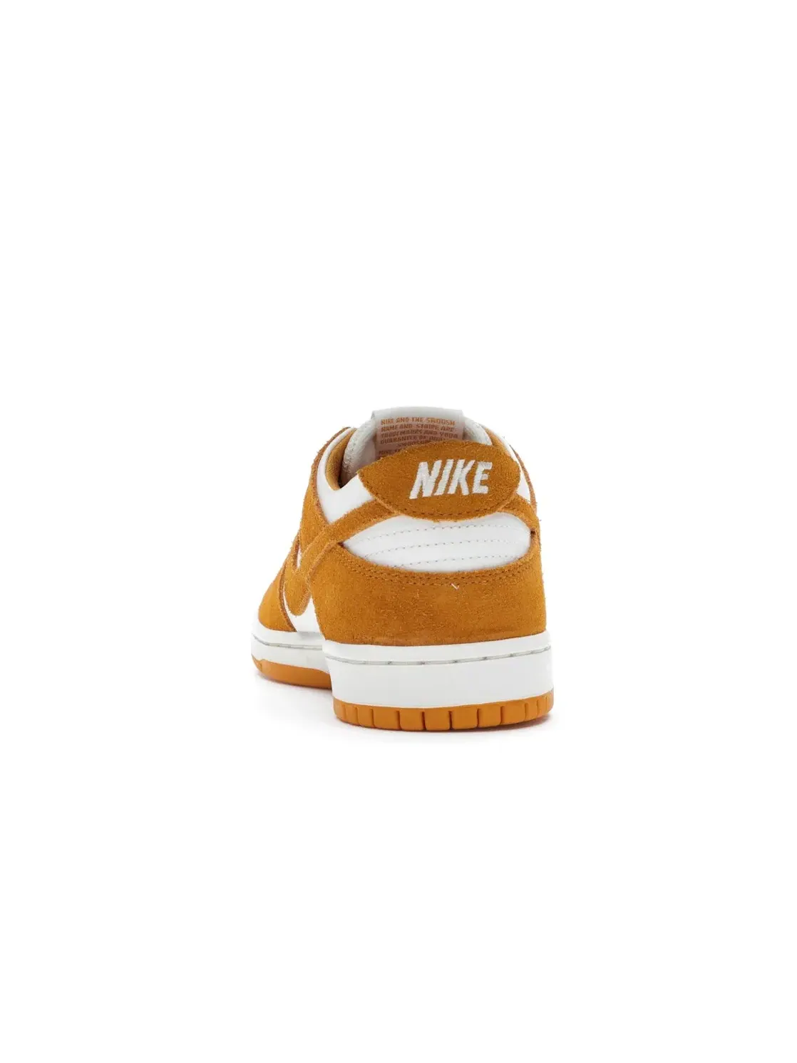 Мужские кроссовки с замшевым верхом Nike SB Dunk Low — изображение 4 из 4, оранжевый/оранжевый