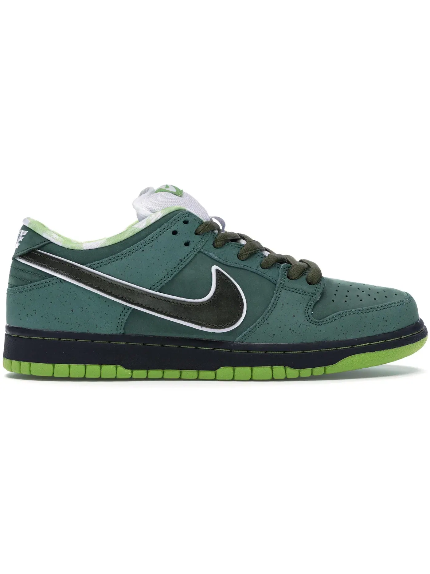 Мужские кроссовки с принтом Nike SB Dunk Low Concepts Green Lobster Nike — изображение 1 из 1, зеленый/зеленый