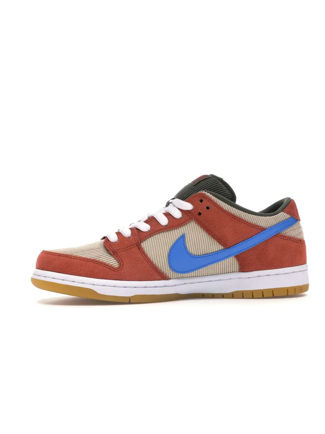 Мужские кроссовки с вельветовым верхом Nike SB Dunk Low — изображение 3 из 4, синий