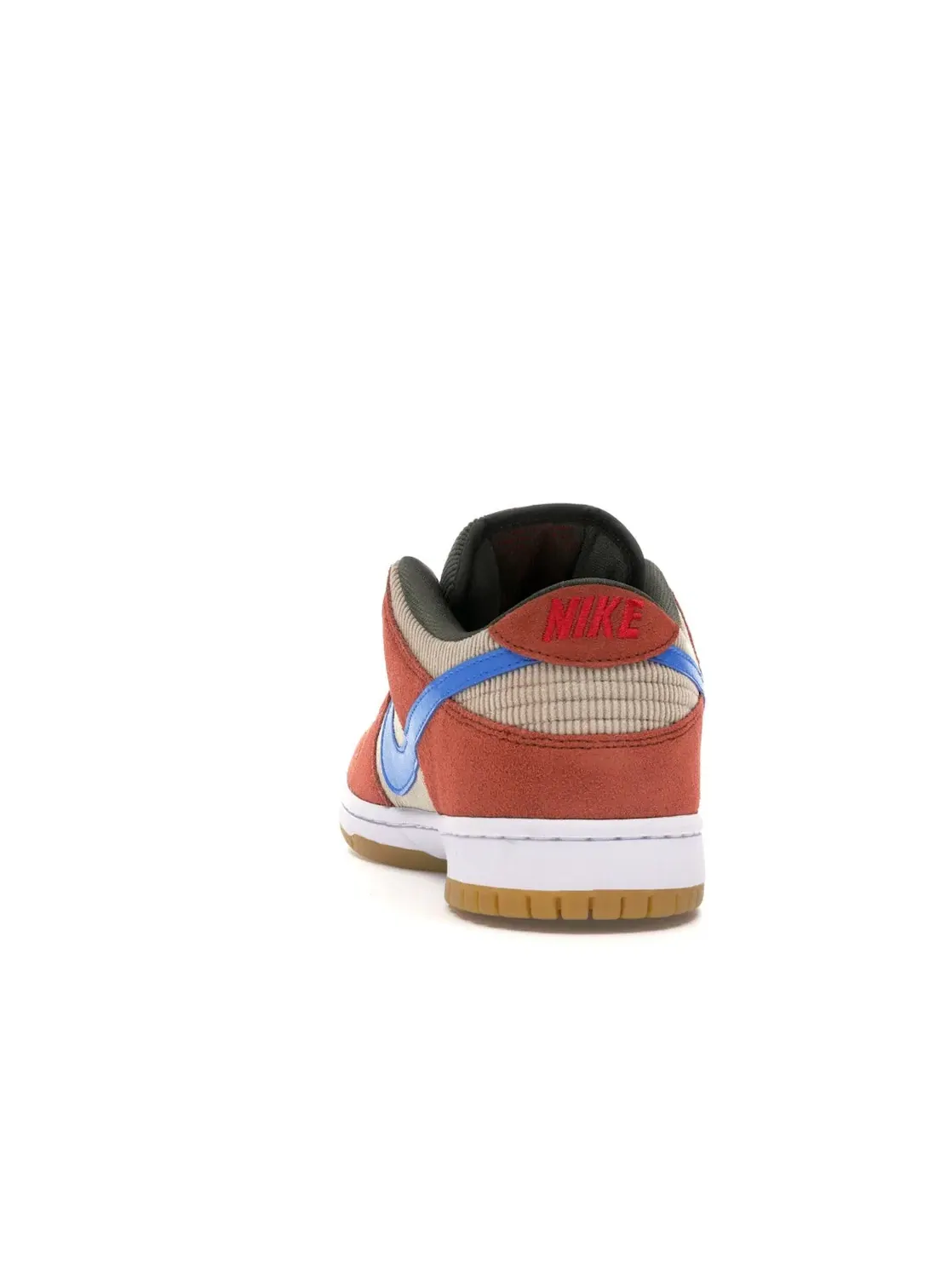 Мужские кроссовки с вельветовым верхом Nike SB Dunk Low — изображение 4 из 4, синий