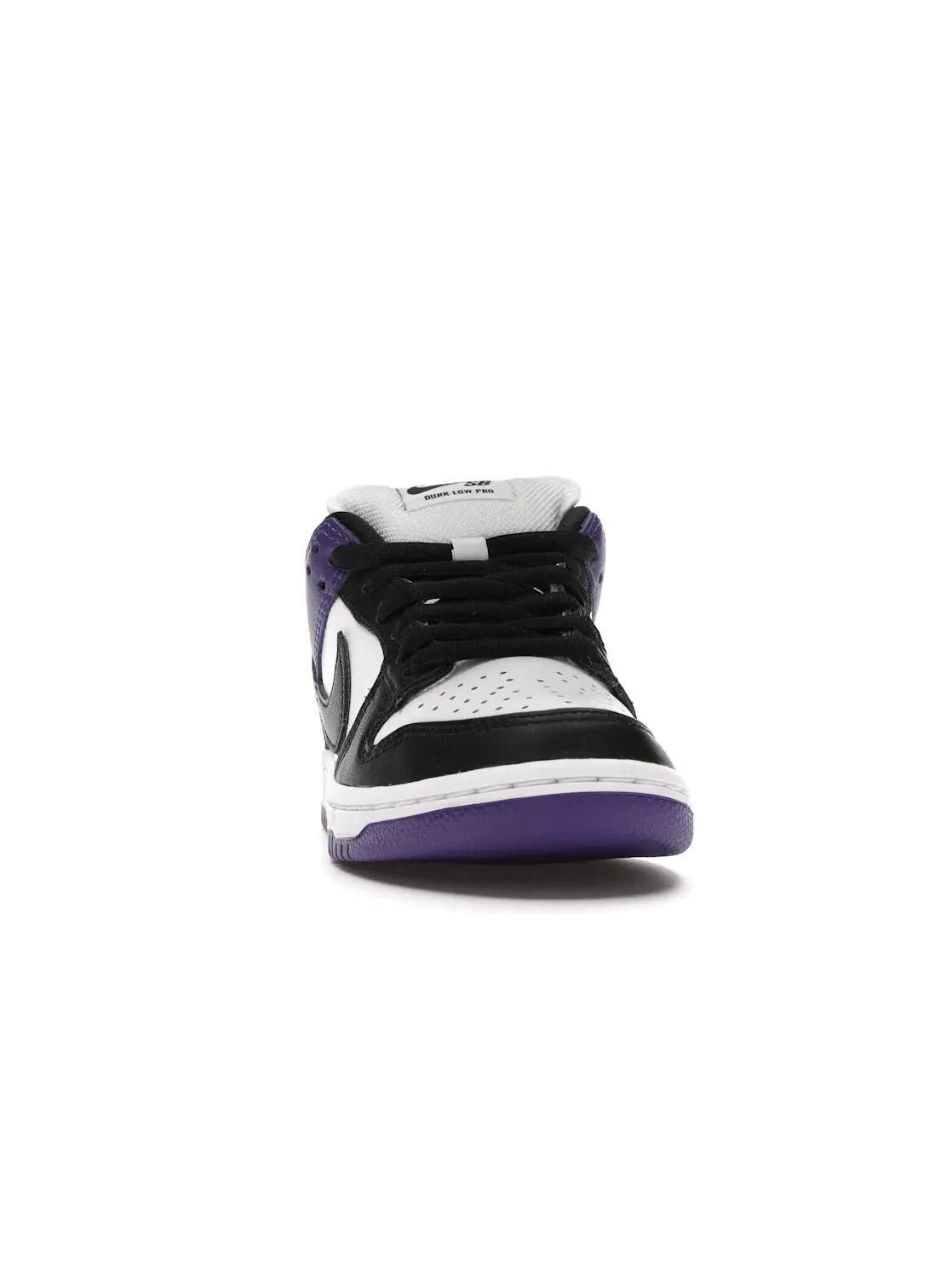Мужские кроссовки с кожаным верхом Nike SB Dunk Low — изображение 2 из 4, фиолетовый/черный/белый