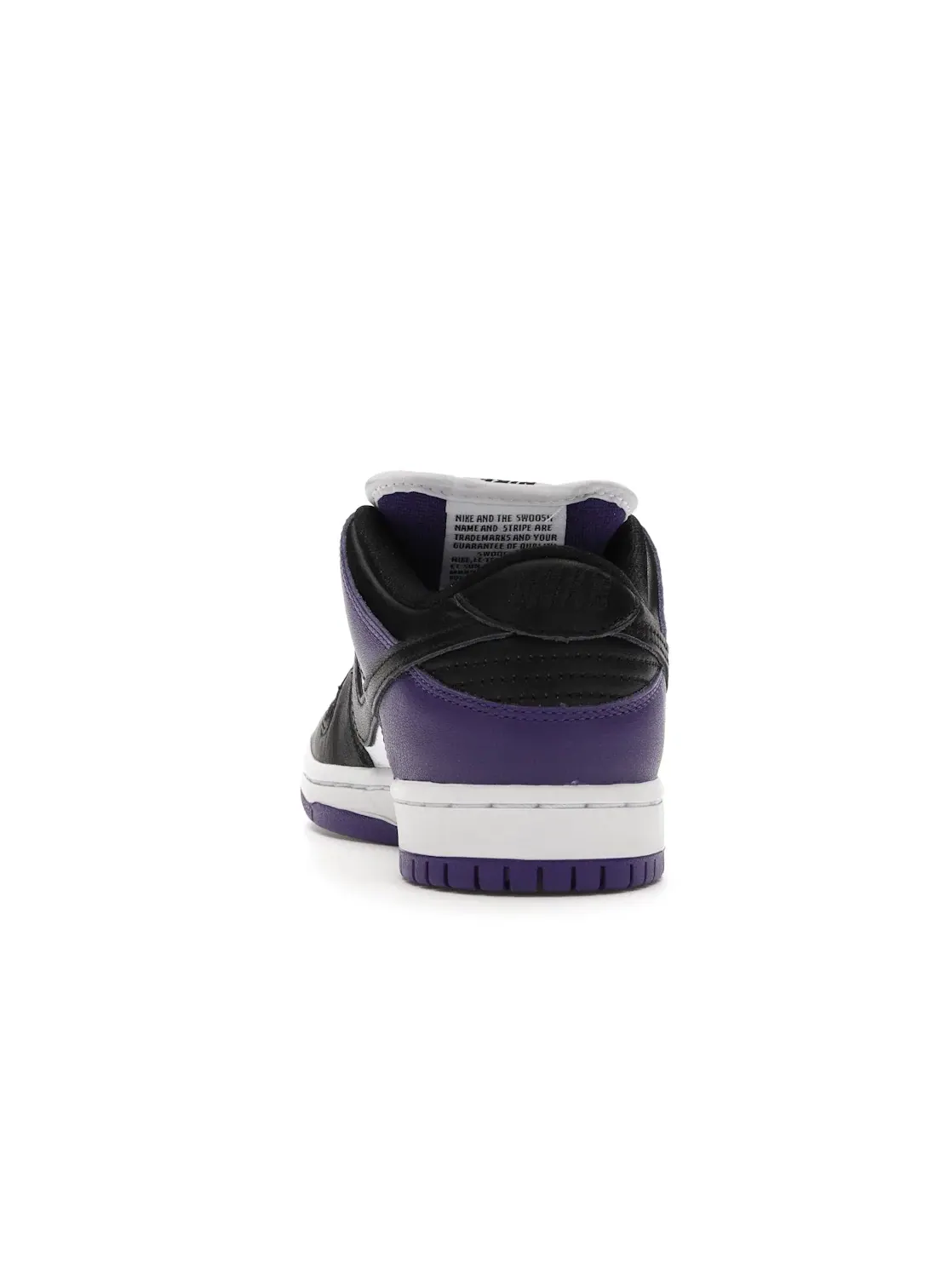 Мужские кроссовки с кожаным верхом Nike SB Dunk Low — изображение 4 из 4, фиолетовый/черный/белый