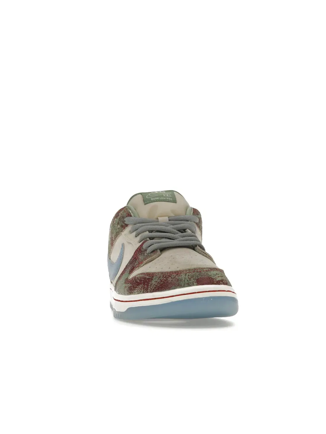 Мужские кроссовки с замшевыми вставками Nike SB Dunk Low — изображение 2 из 4, светлый синий