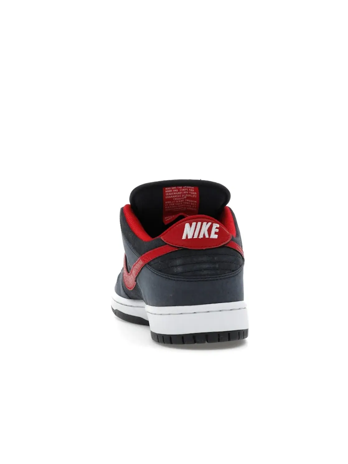 Мужские кроссовки Nike SB Dunk Low — изображение 4 из 4, красный-белый