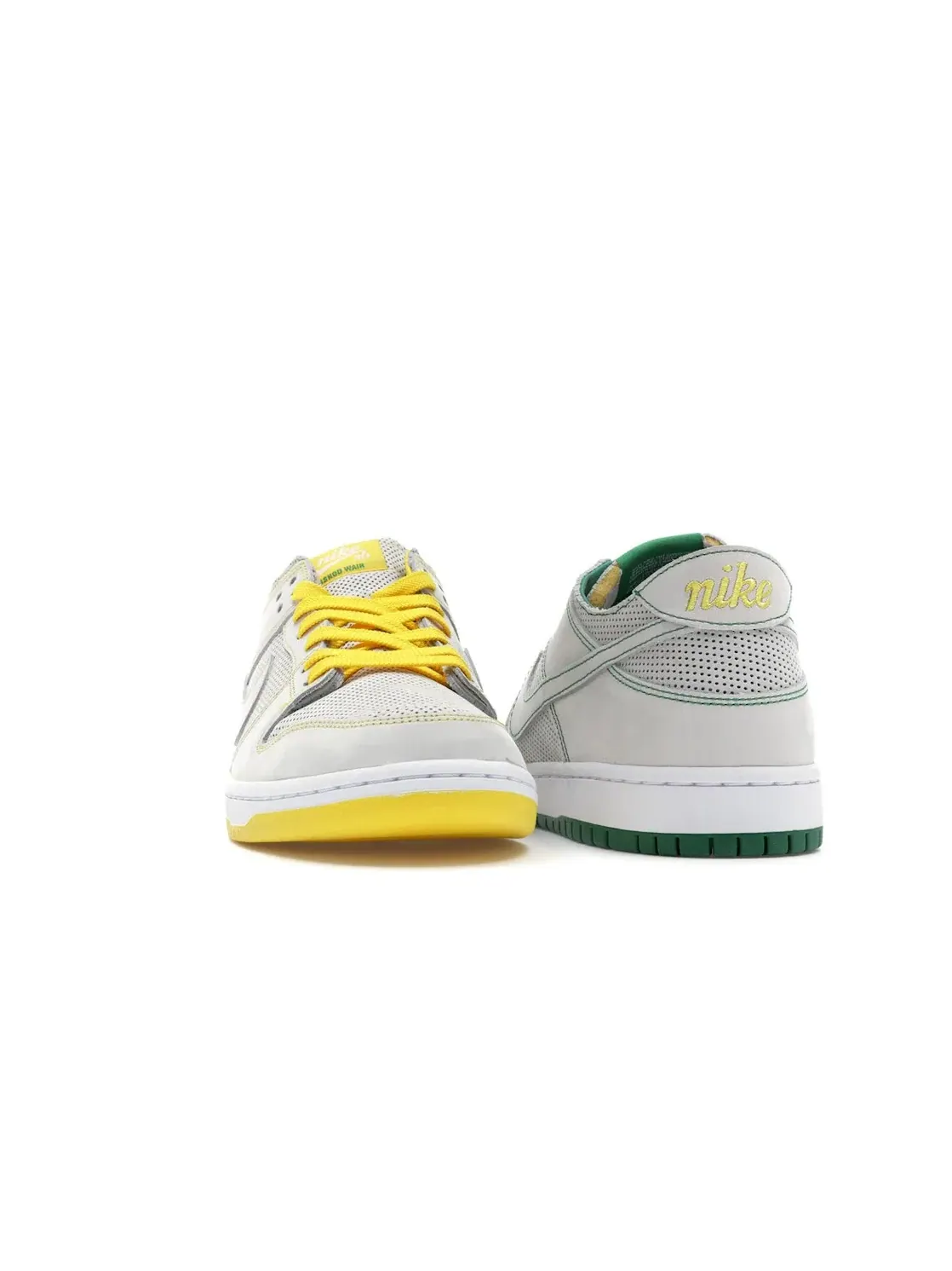 Мужские кроссовки с деконструированным дизайном Nike SB Dunk Low Decon Nike — изображение 2 из 4, белый/белый--желтый