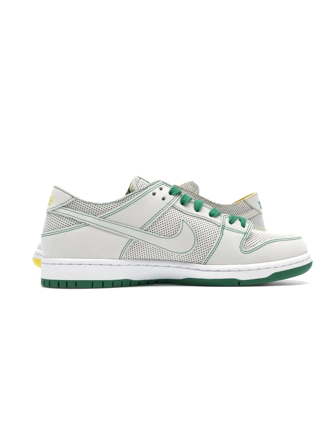 Мужские кроссовки с деконструированным дизайном Nike SB Dunk Low Decon Nike — изображение 3 из 4, белый/белый--желтый