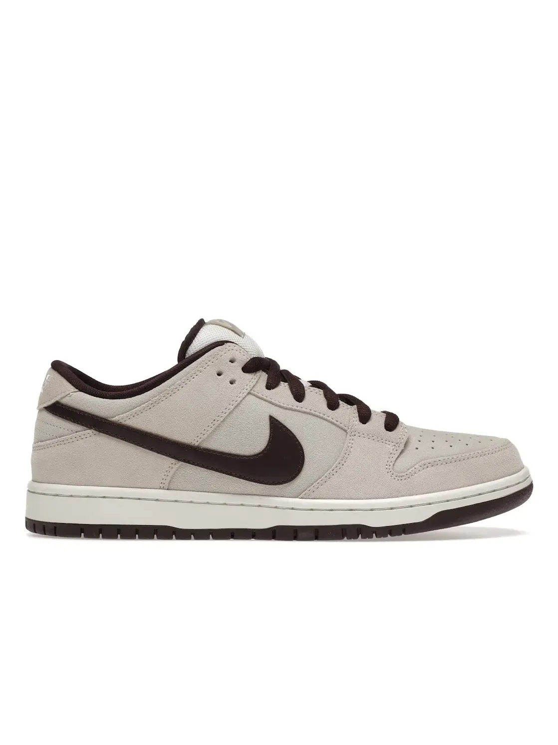 Мужские кроссовки для скейтбординга с замшевым верхом Nike SB Dunk Low — изображение 1 из 4, песочный/-белый