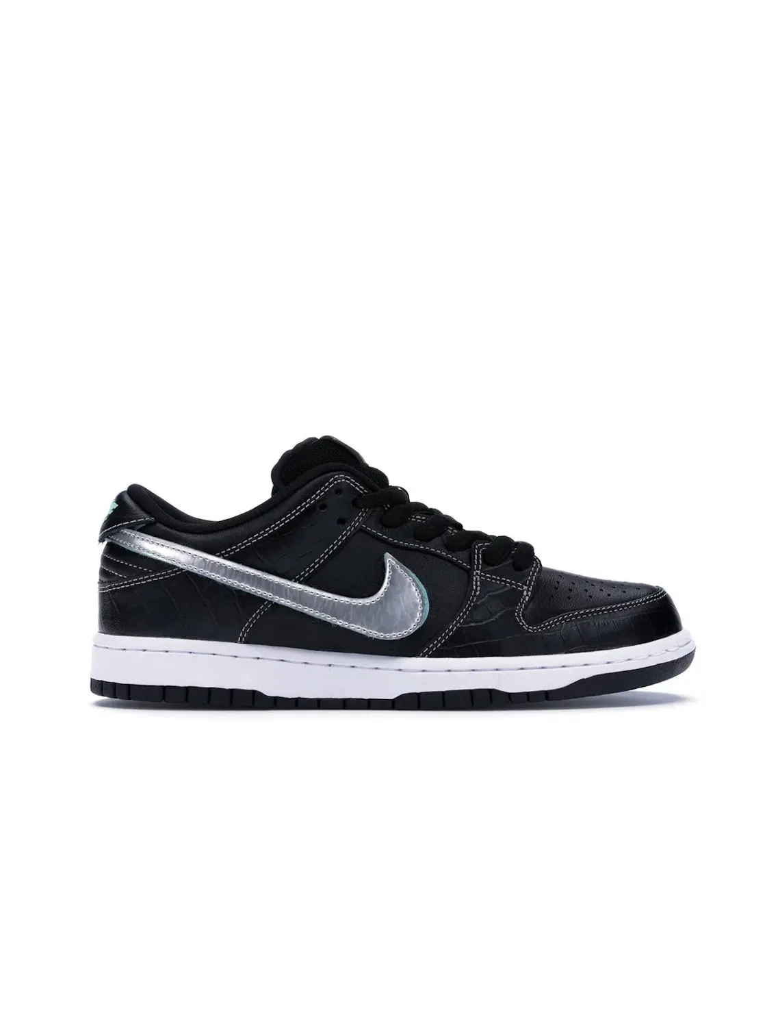 Мужские кроссовки с принтом Nike SB Dunk Low Nike — изображение 1 из 4, черный/-черный