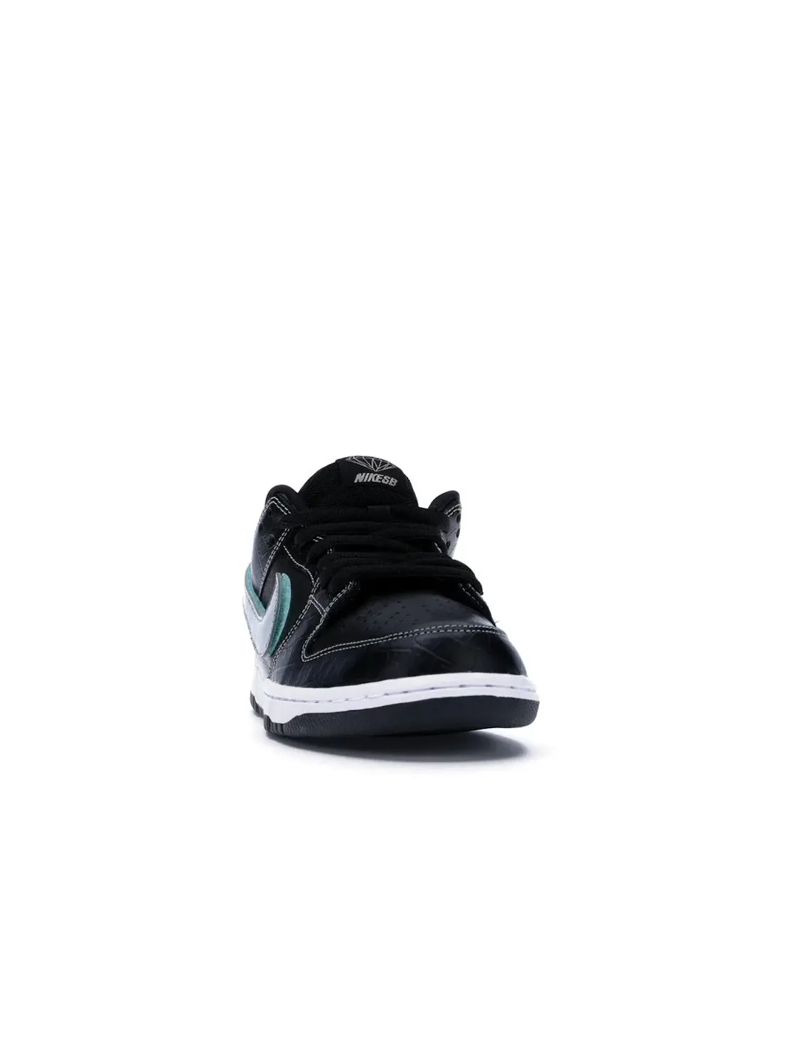 Мужские кроссовки с принтом Nike SB Dunk Low Nike — изображение 2 из 4, черный/-черный