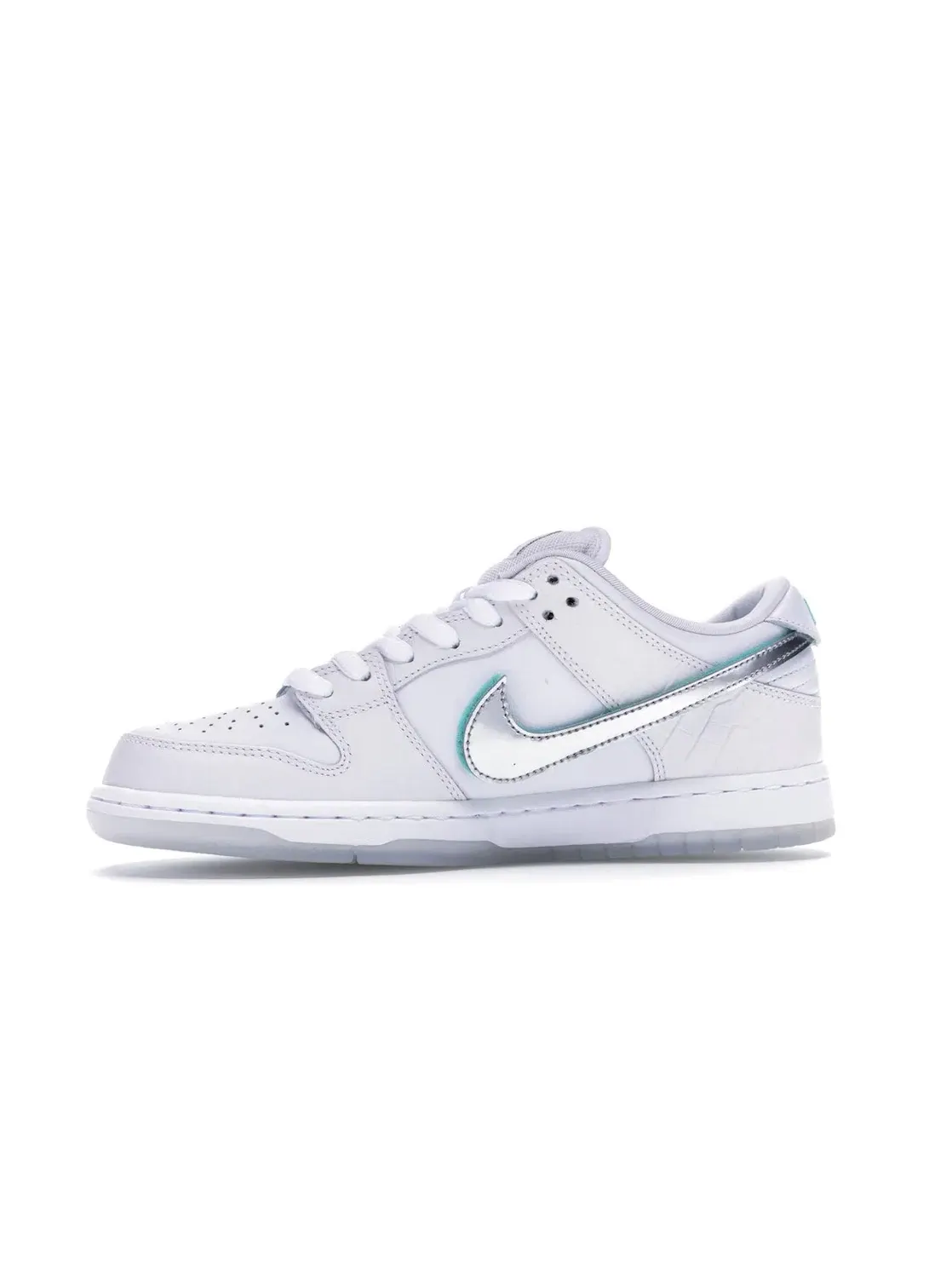 Мужские кроссовки Nike SB Dunk Low Diamond Supply Co White Diamond — изображение 3 из 4, белый белый