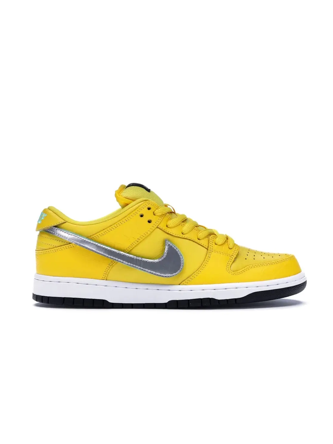 Мужские кроссовки с принтом Nike SB Dunk Low Nike — изображение 1 из 4, желтый/-желтый