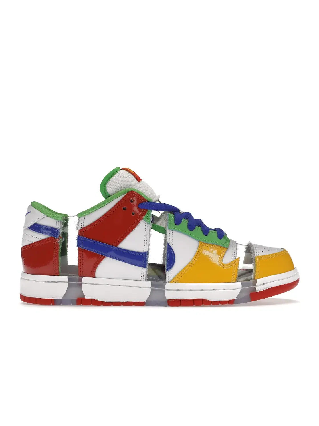 Мужские кроссовки с принтом Nike SB Dunk Low Sandy Bodecker Nike — изображение 1 из 4, белый//зеленый