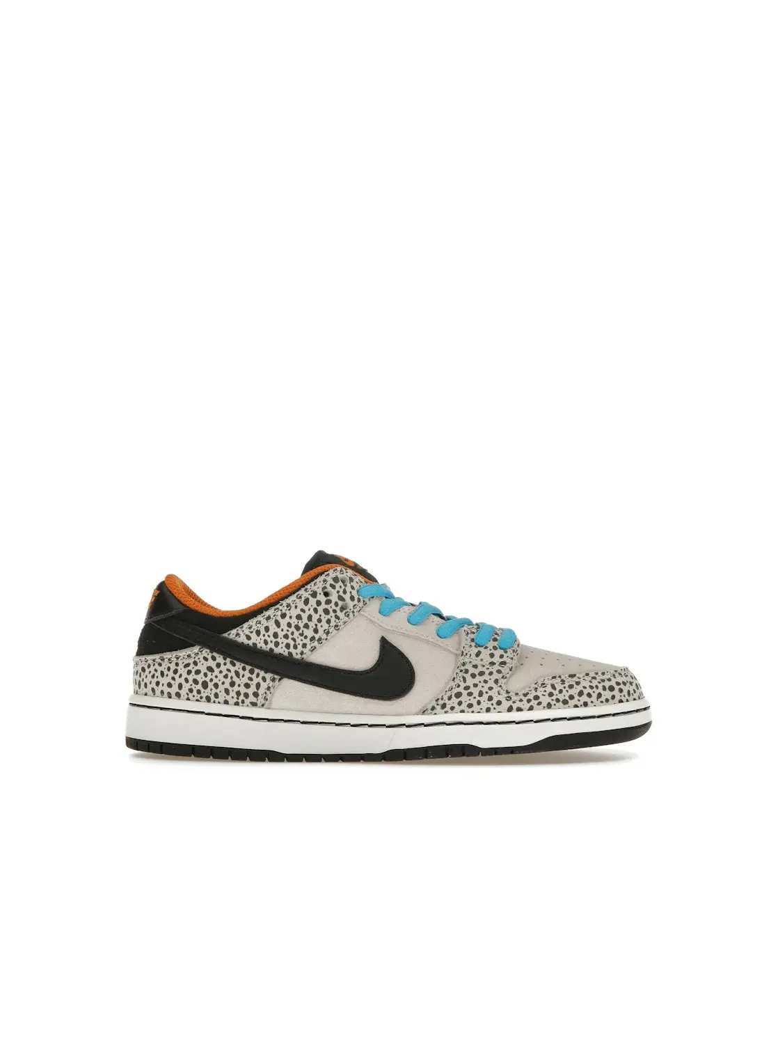 Детские кроссовки с принтом Nike SB Dunk Low Nike — изображение 1 из 4, черный//белый/синий