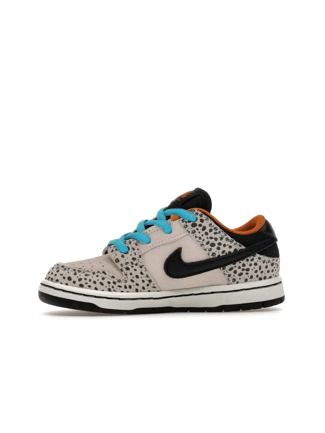 Детские кроссовки для мальчиков и девочек с принтом Nike SB Dunk Low Electric Pack Olympic Safari Nike — изображение 3 из 4