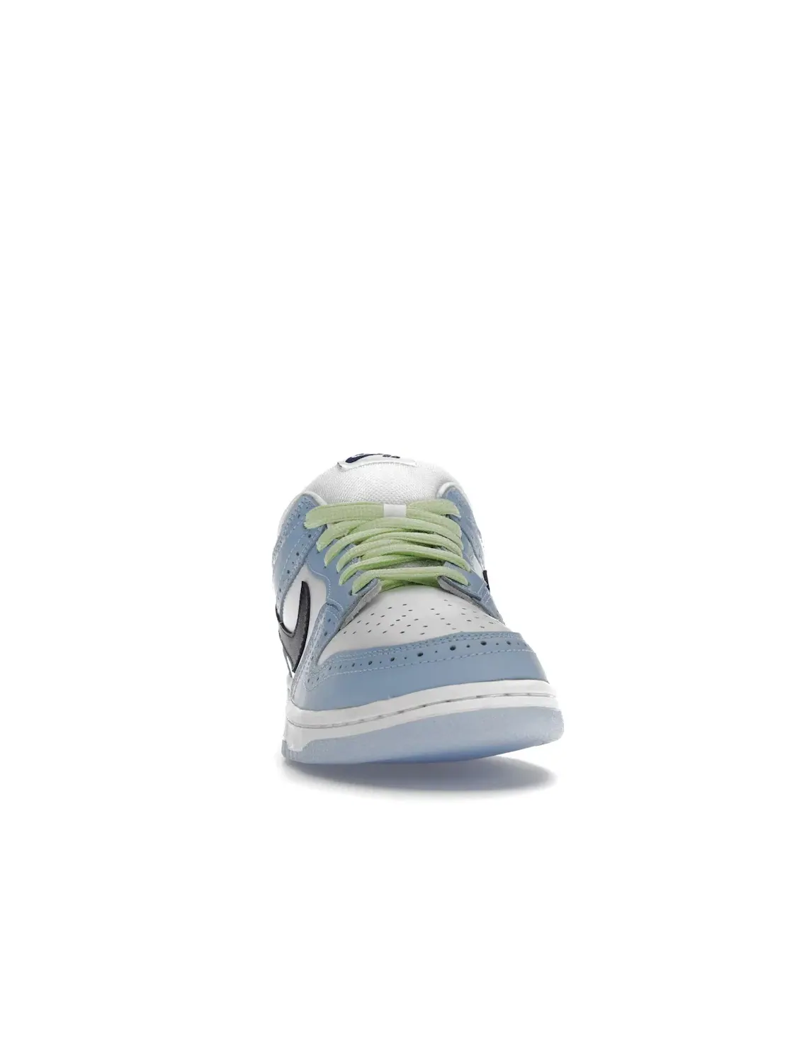 Мужские кроссовки с принтом Nike SB Dunk Low Nike — изображение 2 из 4, белый/темно-синий-синий