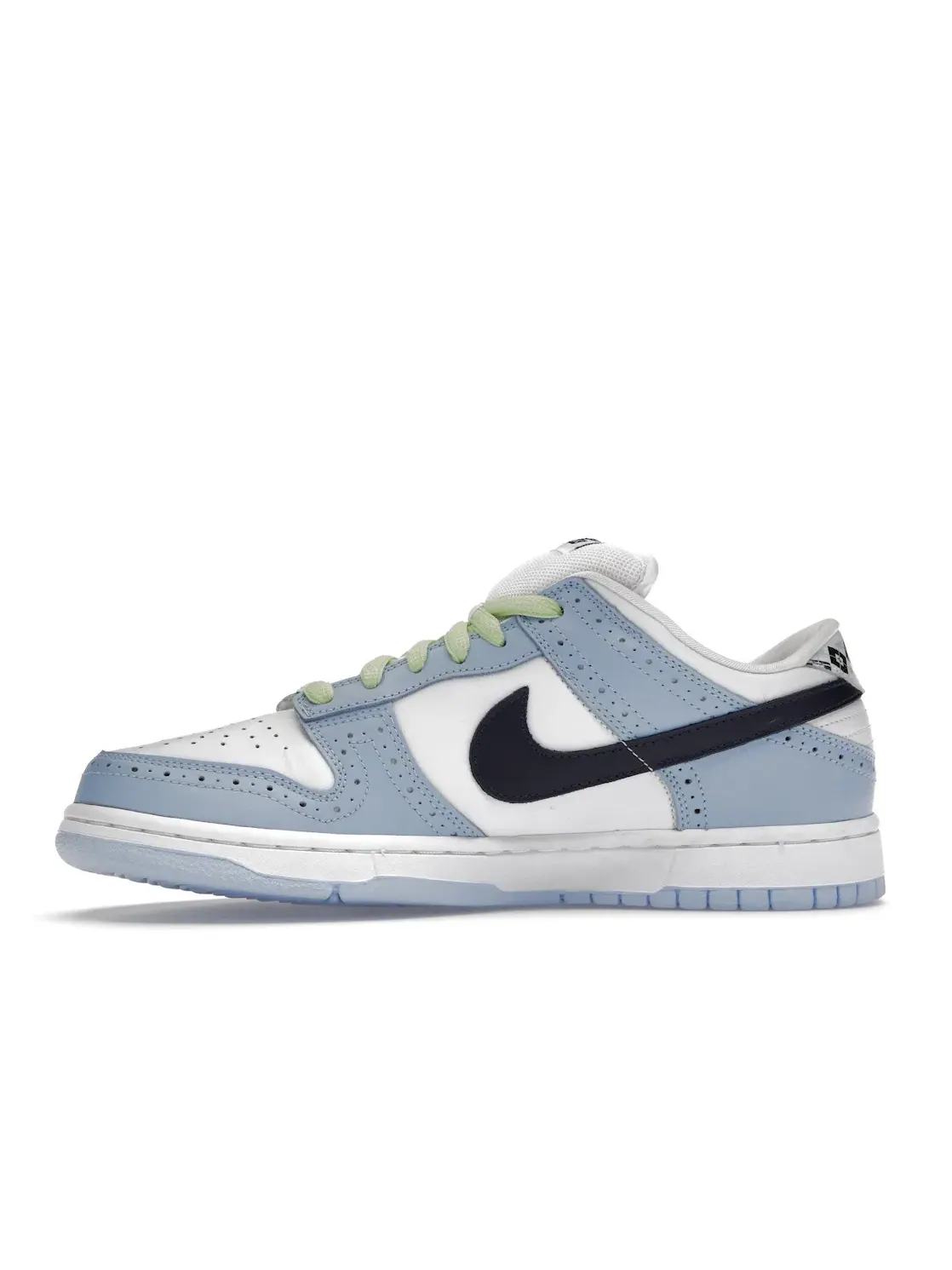 Мужские кроссовки с принтом Nike SB Dunk Low Nike — изображение 3 из 4, белый/темно-синий-синий