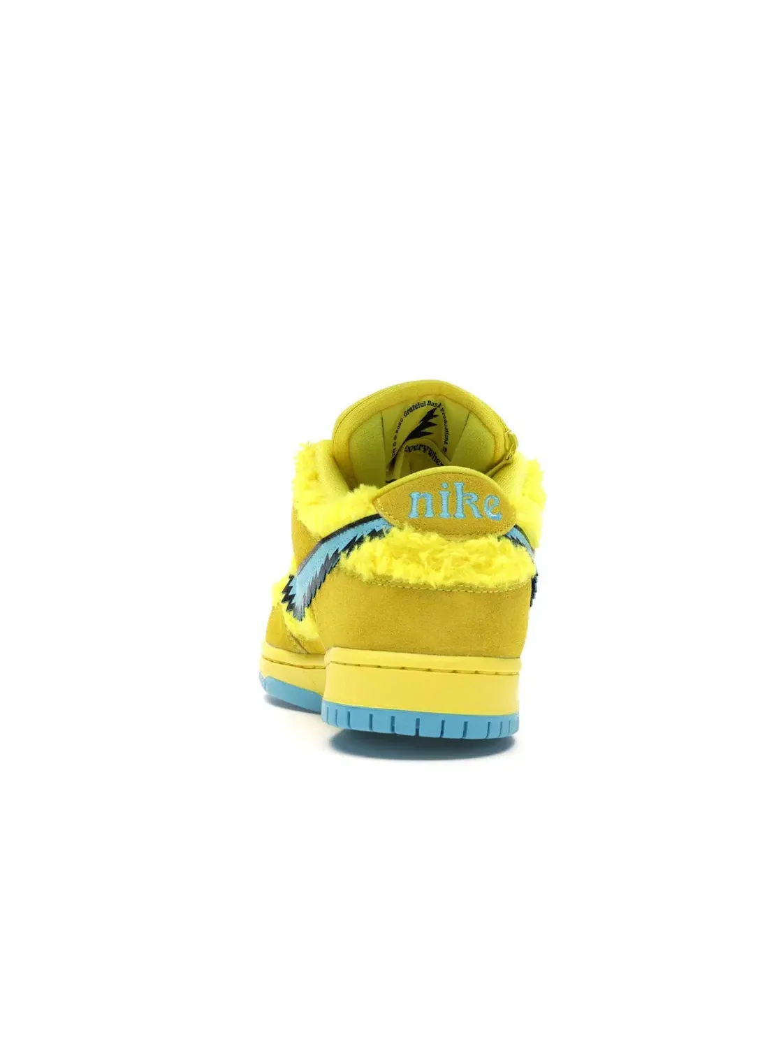 Мужские кроссовки с принтом Nike SB Dunk Low Grateful Dead Bears Nike — изображение 4 из 4, желтый/синий