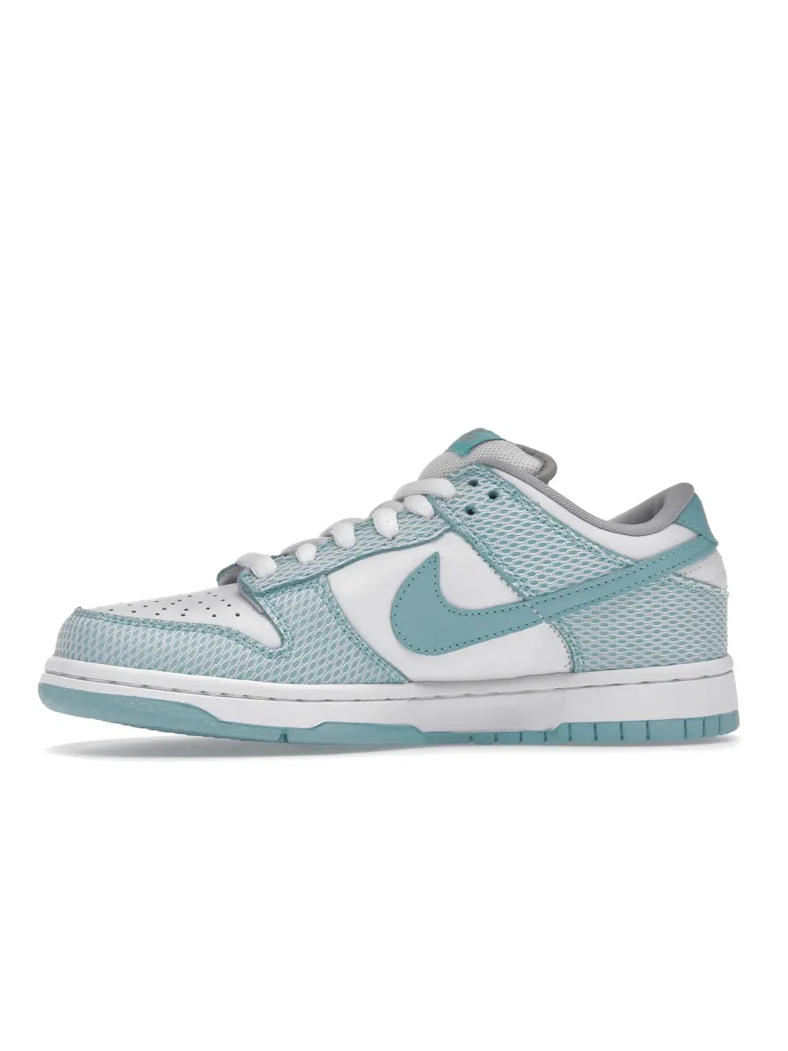 Мужские кроссовки Nike SB Dunk Low High Nike — изображение 3 из 4, белый голубой