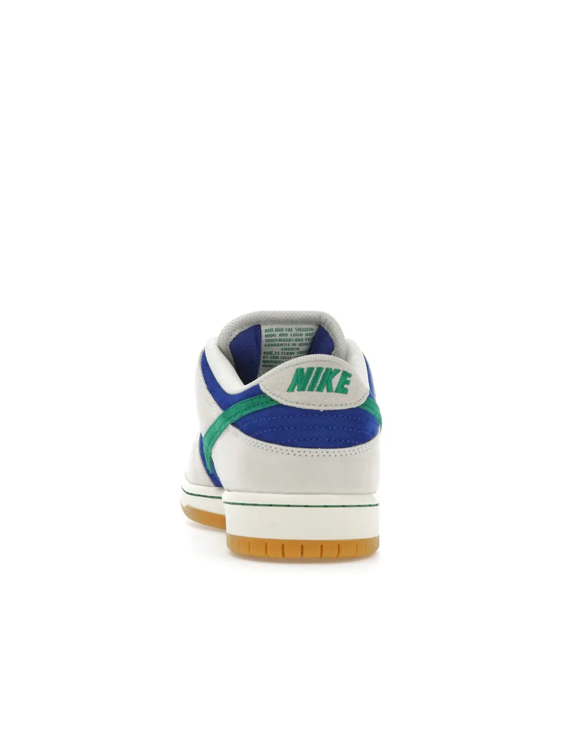 Мужские кроссовки с замшевым верхом Nike SB Dunk Low, Phantom/Malachite/Hyper Royal — изображение 4 из 4