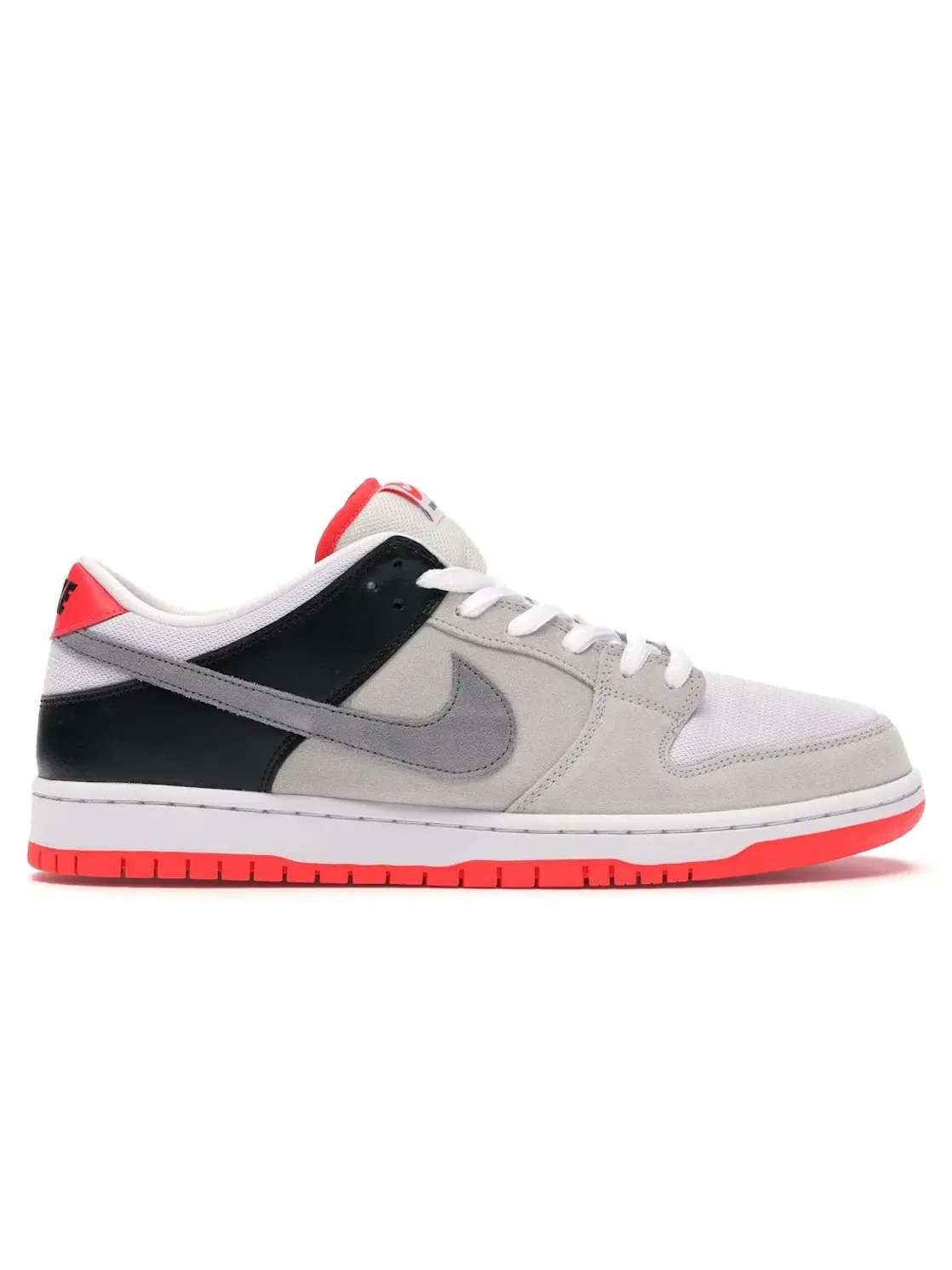 Мужские кроссовки с вставками из замши Nike SB Dunk Low Nike — изображение 1 из 4, белый/серый-черный