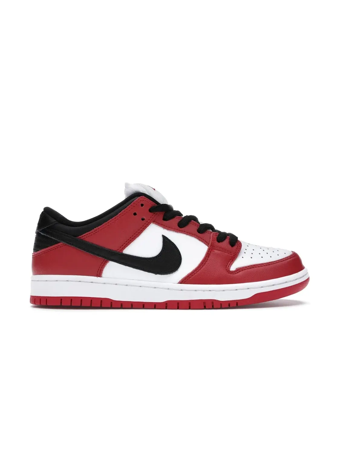 Мужские кроссовки с высоким верхом Nike SB Dunk Low Pro J-Pack Chicago — изображение 1 из 4, красный/черный-белый