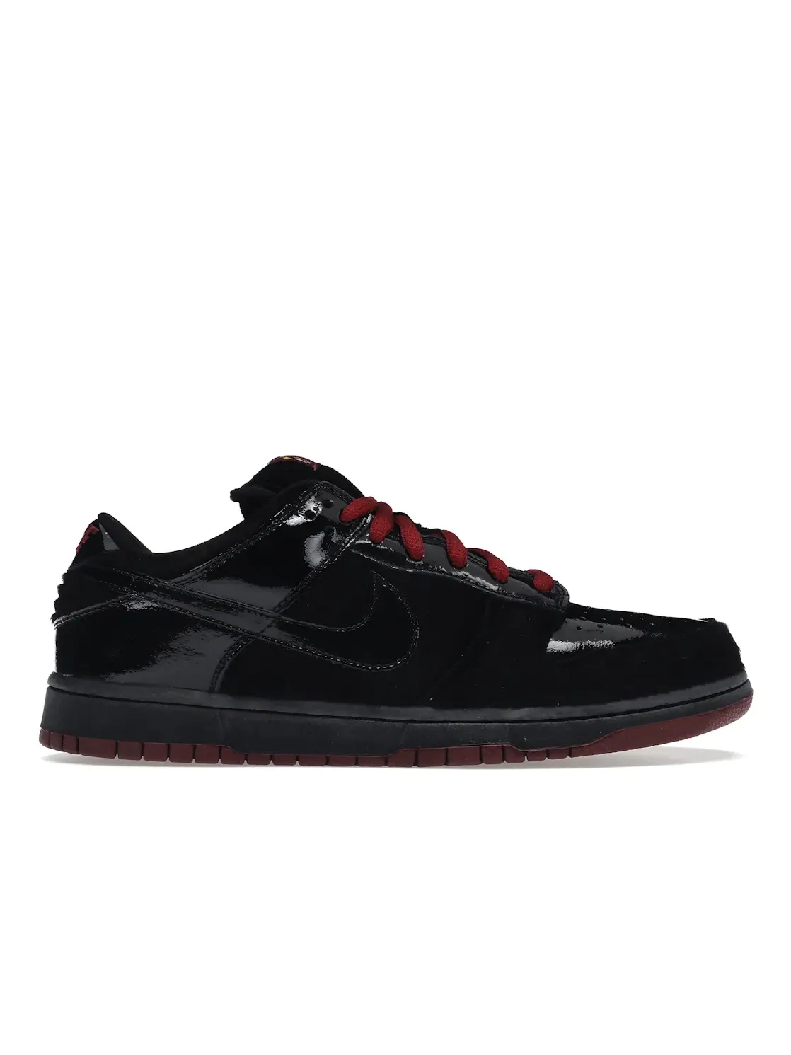 Мужские кроссовки с принтом Nike SB Dunk Low Nike — изображение 1 из 4, черный/черный-красный