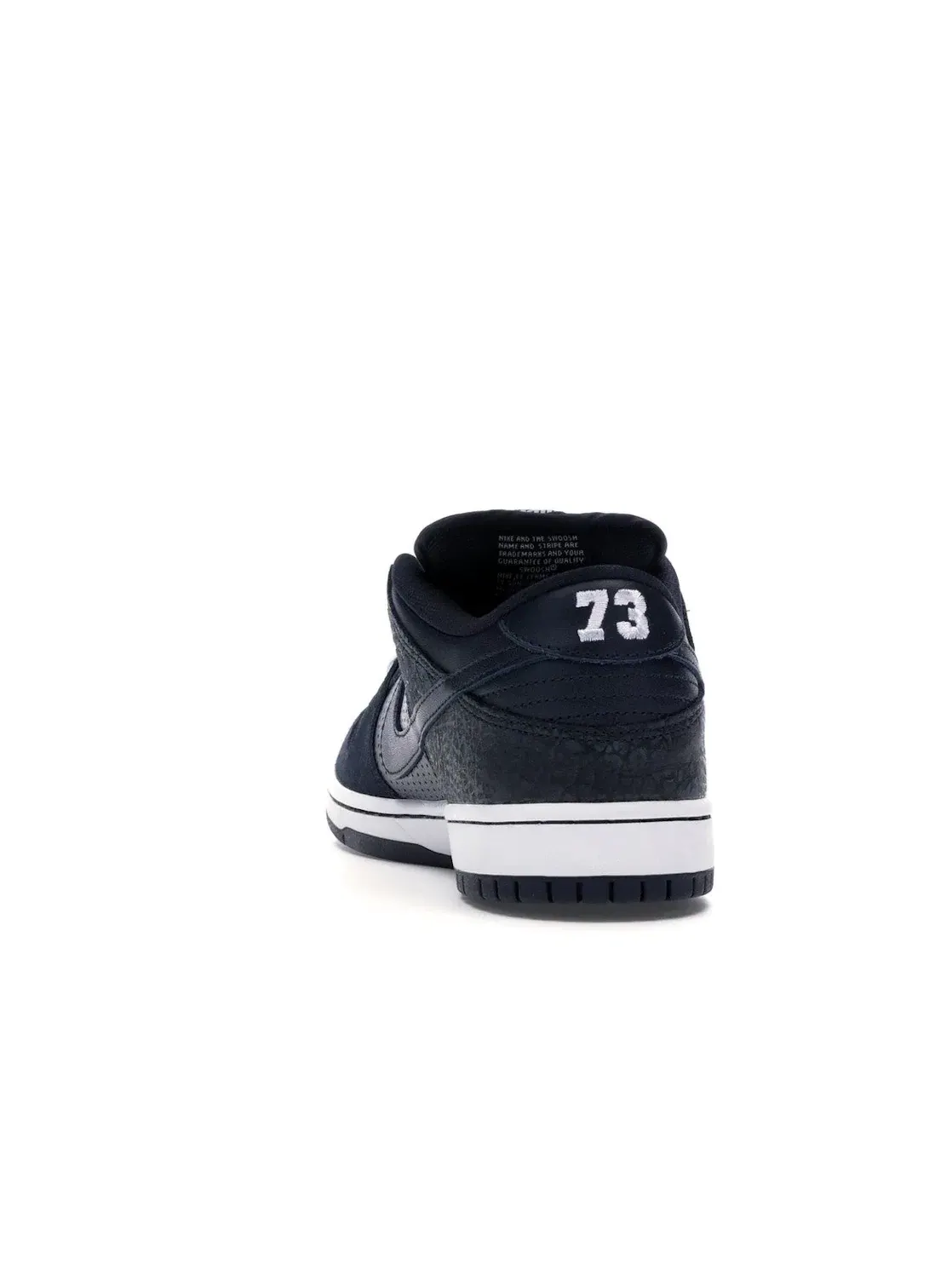 Мужские кроссовки Nike SB Dunk Low с принтом Nike SB Dunk Low Nike — изображение 4 из 4, темный/темный-белый