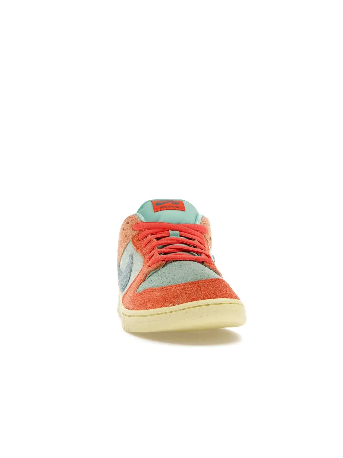 Мужские кроссовки с ворсистым замшевым верхом Nike SB Dunk Low Nike — изображение 2 из 4, оранжевый голубой