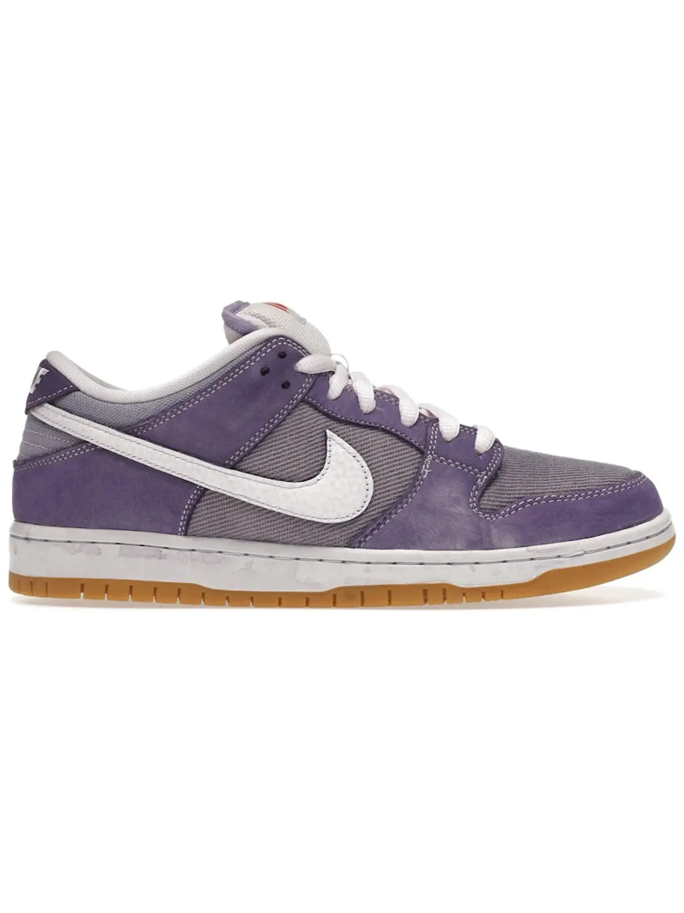Мужские кроссовки с замшевым верхом Nike SB Dunk Low Pro ISO — изображение 1 из 1, сиреневый