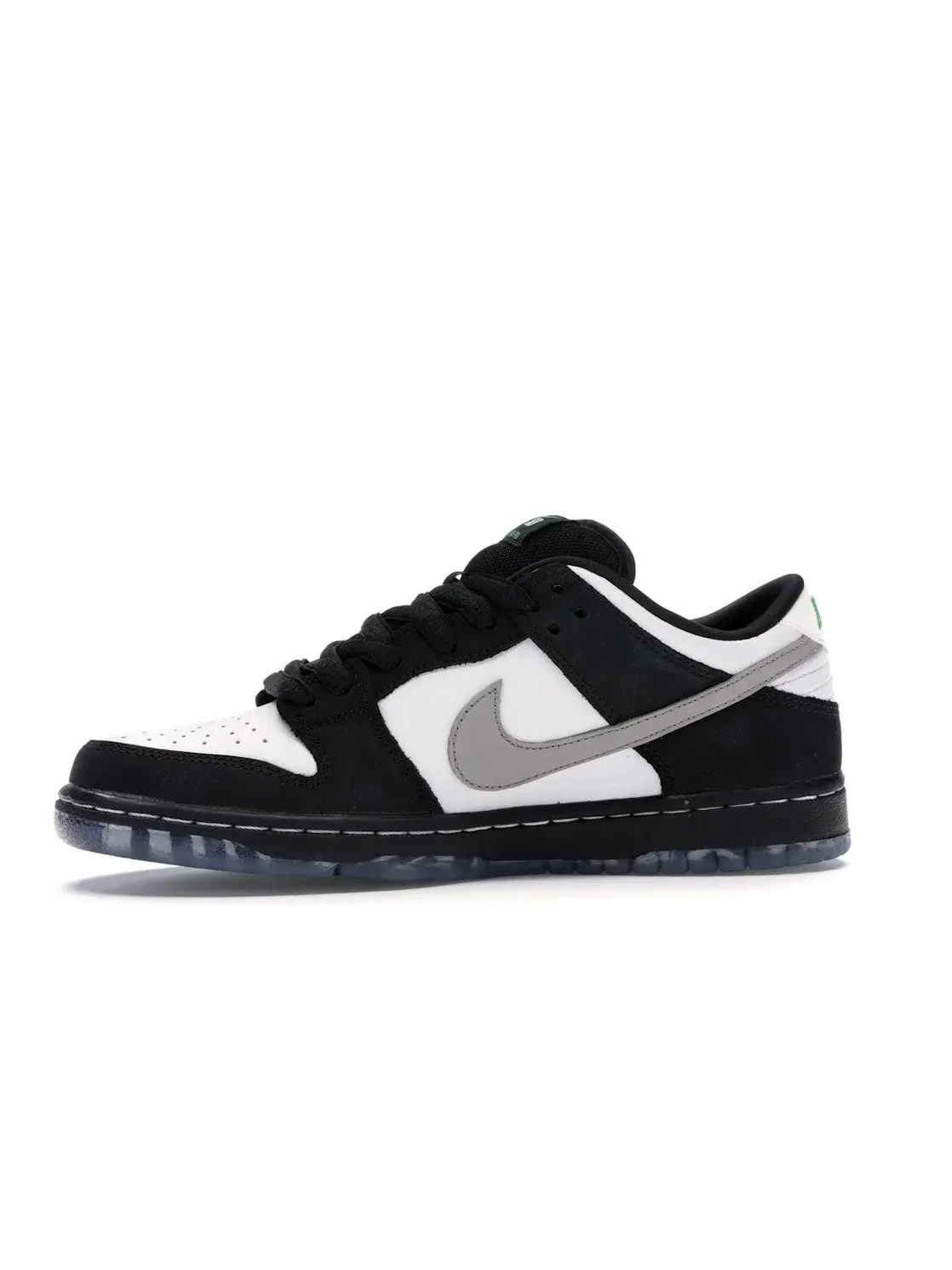Мужские кроссовки с принтом Nike SB Dunk Low Staple Panda Pigeon Nike — изображение 3 из 4, черный/белый-зеленый