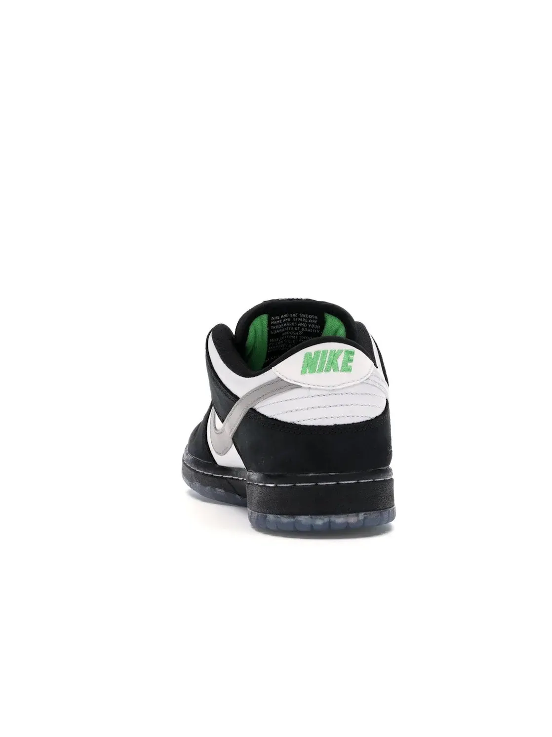 Мужские кроссовки с принтом Nike SB Dunk Low Staple Panda Pigeon Nike — изображение 4 из 4, черный/белый-зеленый
