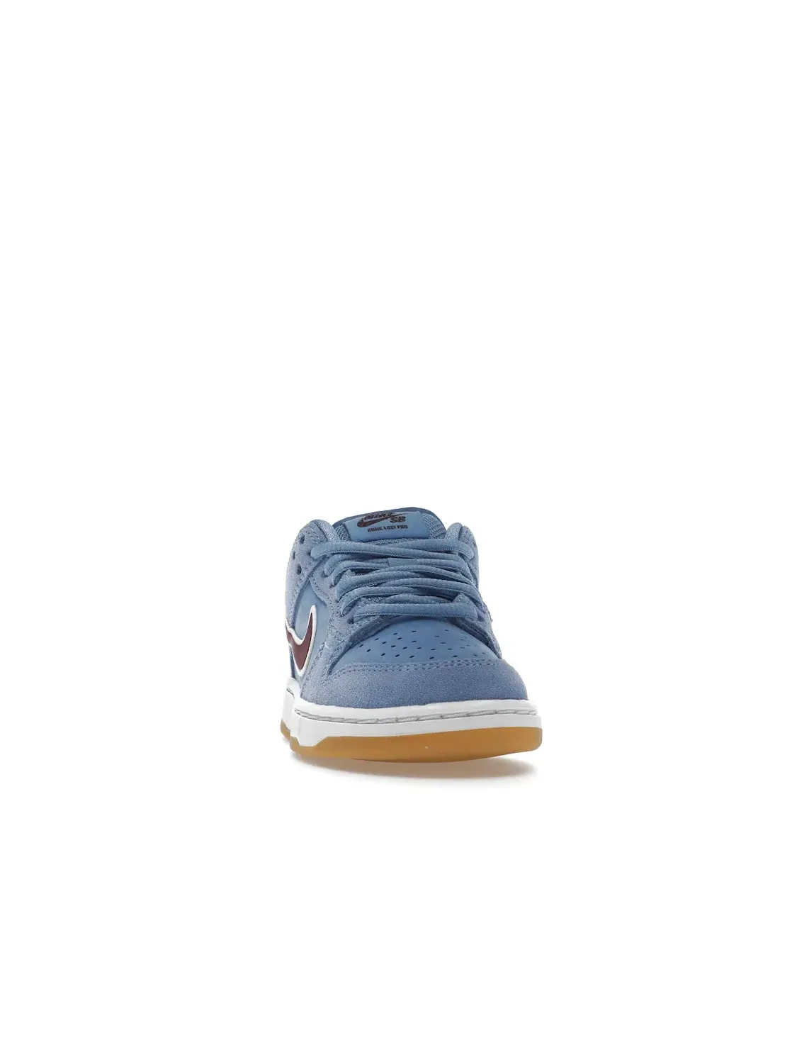 Детские кроссовки с длинным шнурованием Nike SB Dunk Low Nike — изображение 2 из 4, синий//белый