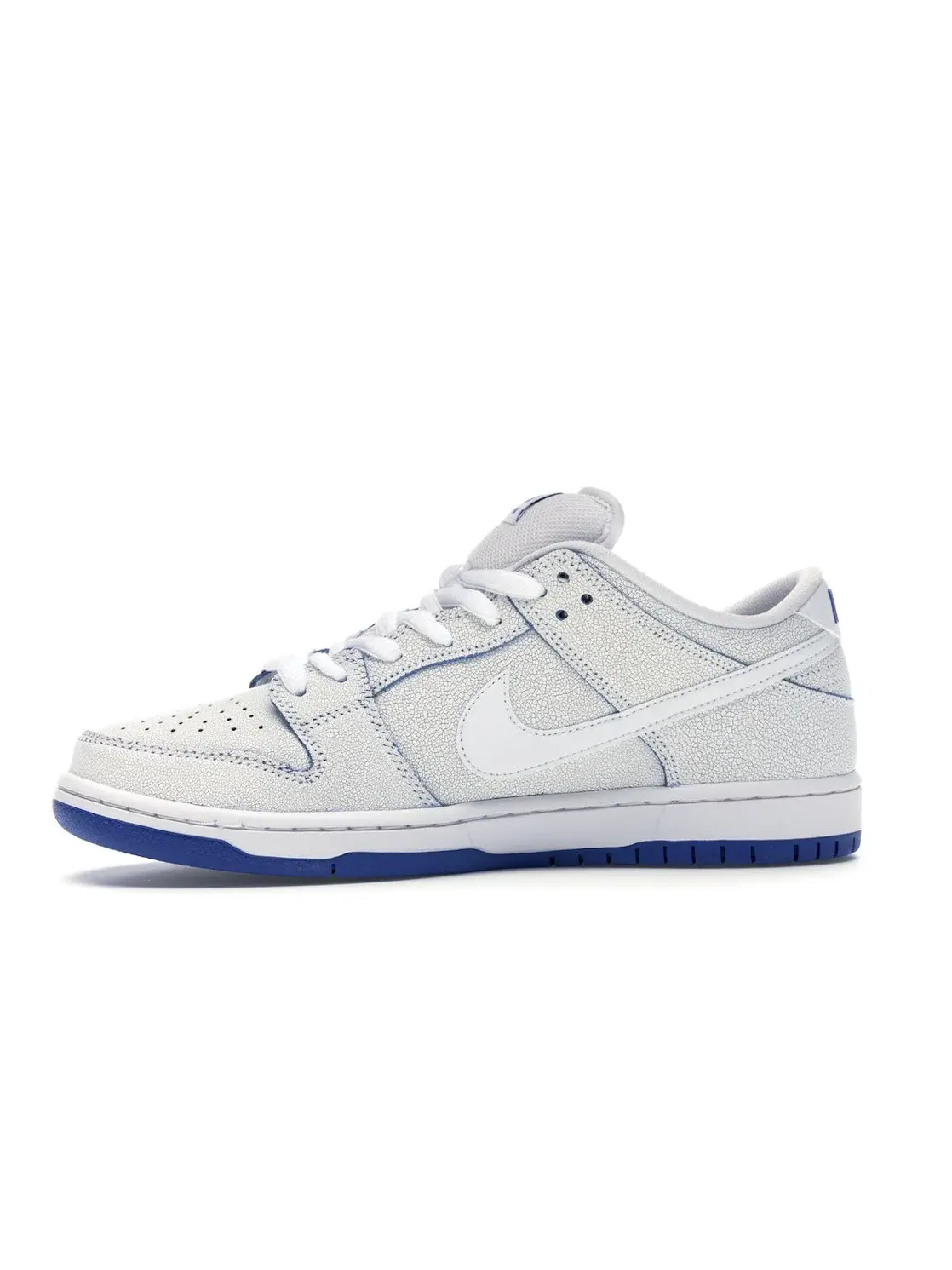 Мужские кроссовки Nike SB Dunk Low Premium White Game Royal Nike — изображение 3 из 4, белый/белый