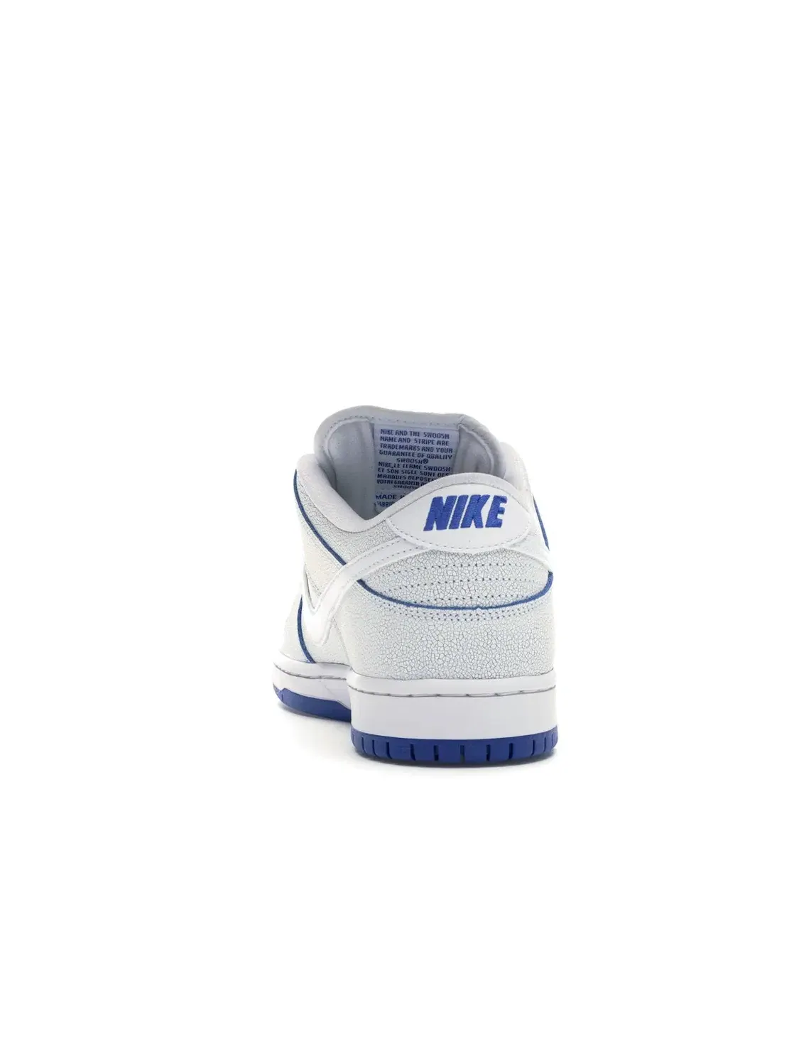 Мужские кроссовки Nike SB Dunk Low Premium White Game Royal Nike — изображение 4 из 4, белый/белый