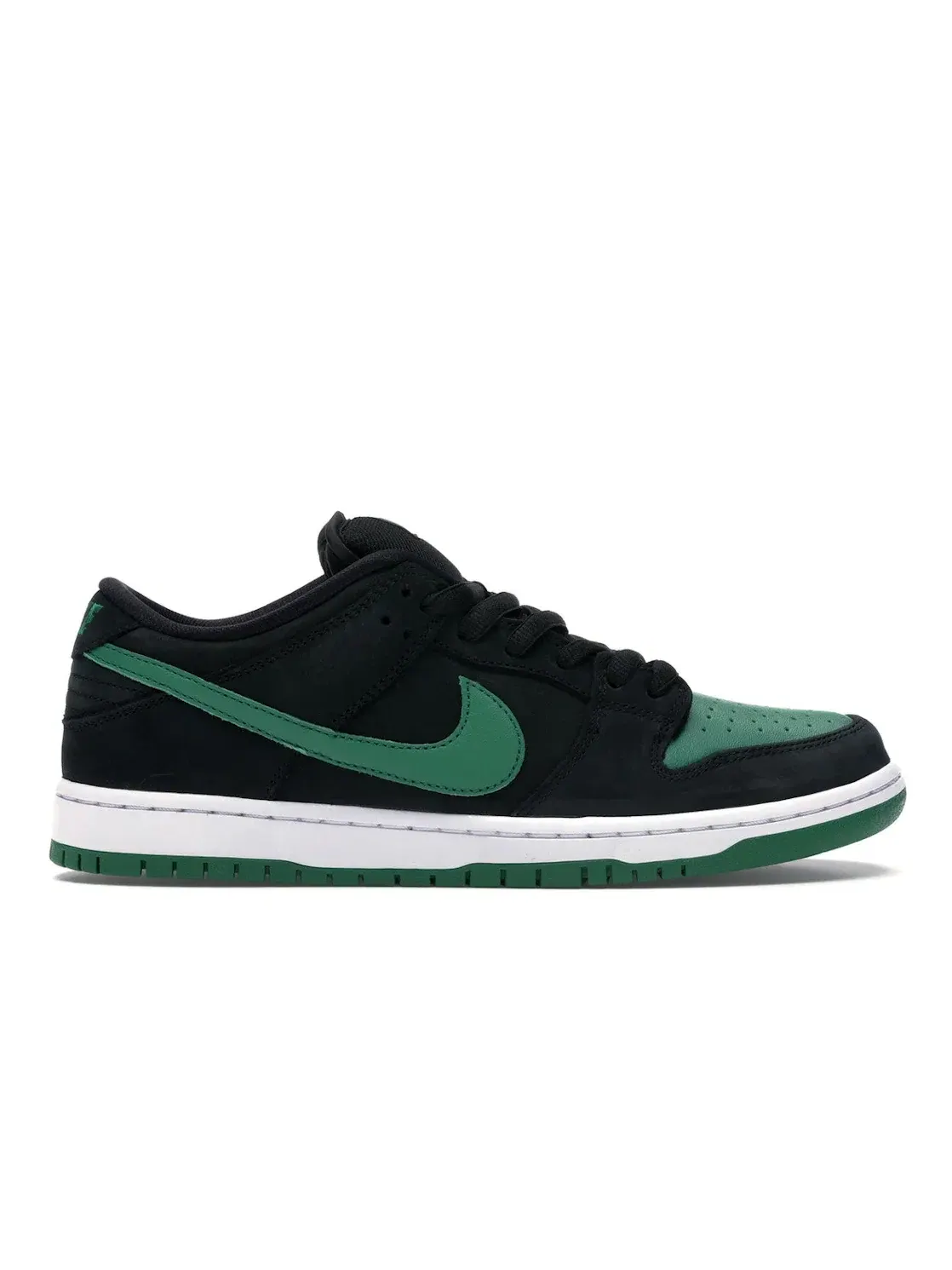Мужские кроссовки с кожаным свишем Nike SB Dunk Low Pro J Pack Nike — изображение 1 из 4, черный/зеленый-белый