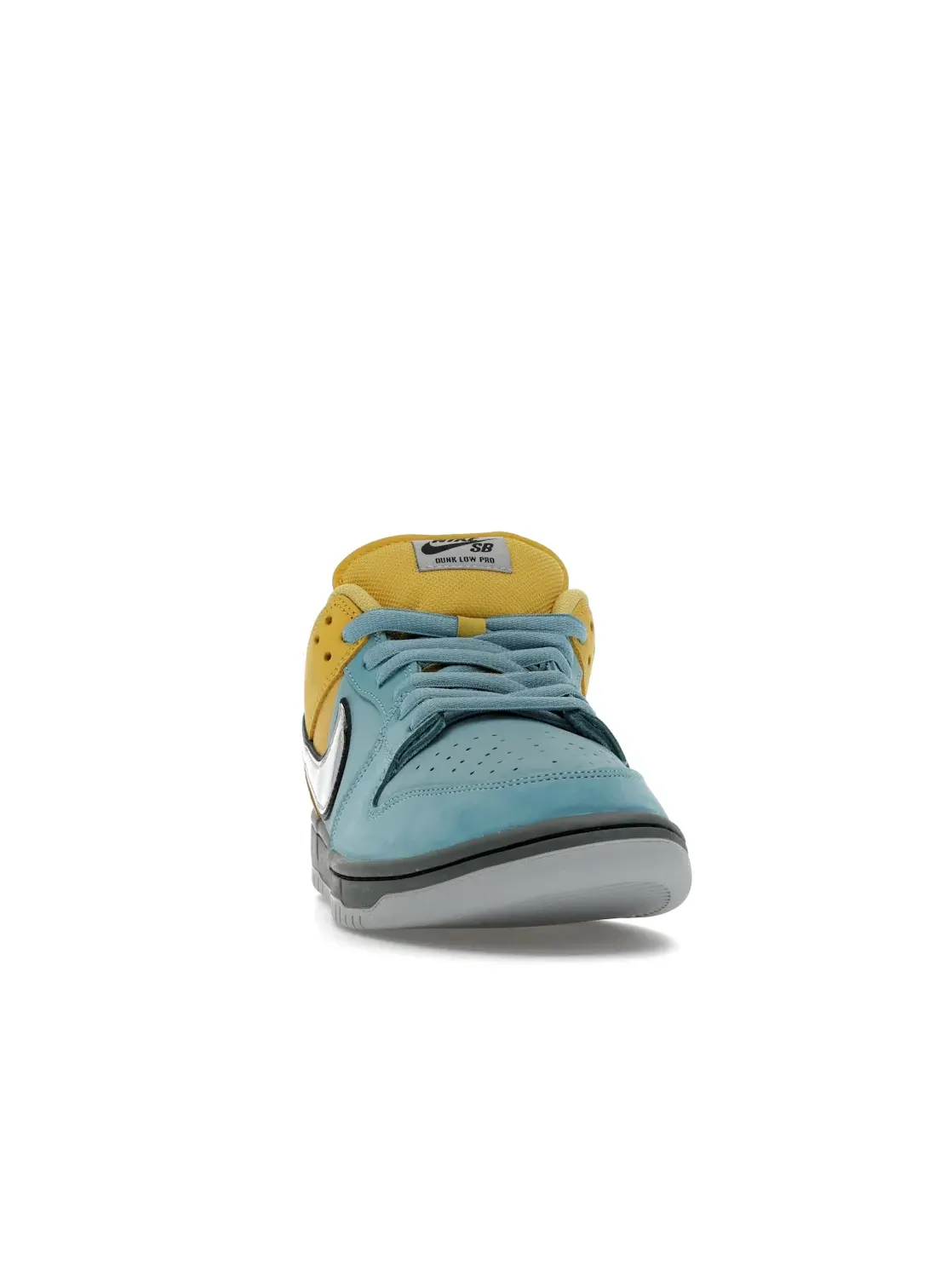 Мужские кроссовки с джинсовыми элементами Nike SB Dunk Low Pro — изображение 2 из 4, серый/джинсовый синий