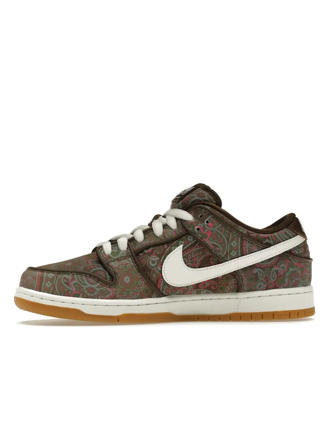 Мужские кроссовки с принтом Paisley Nike SB Dunk Low Pro — изображение 3 из 4, коричневый/мульти--белый