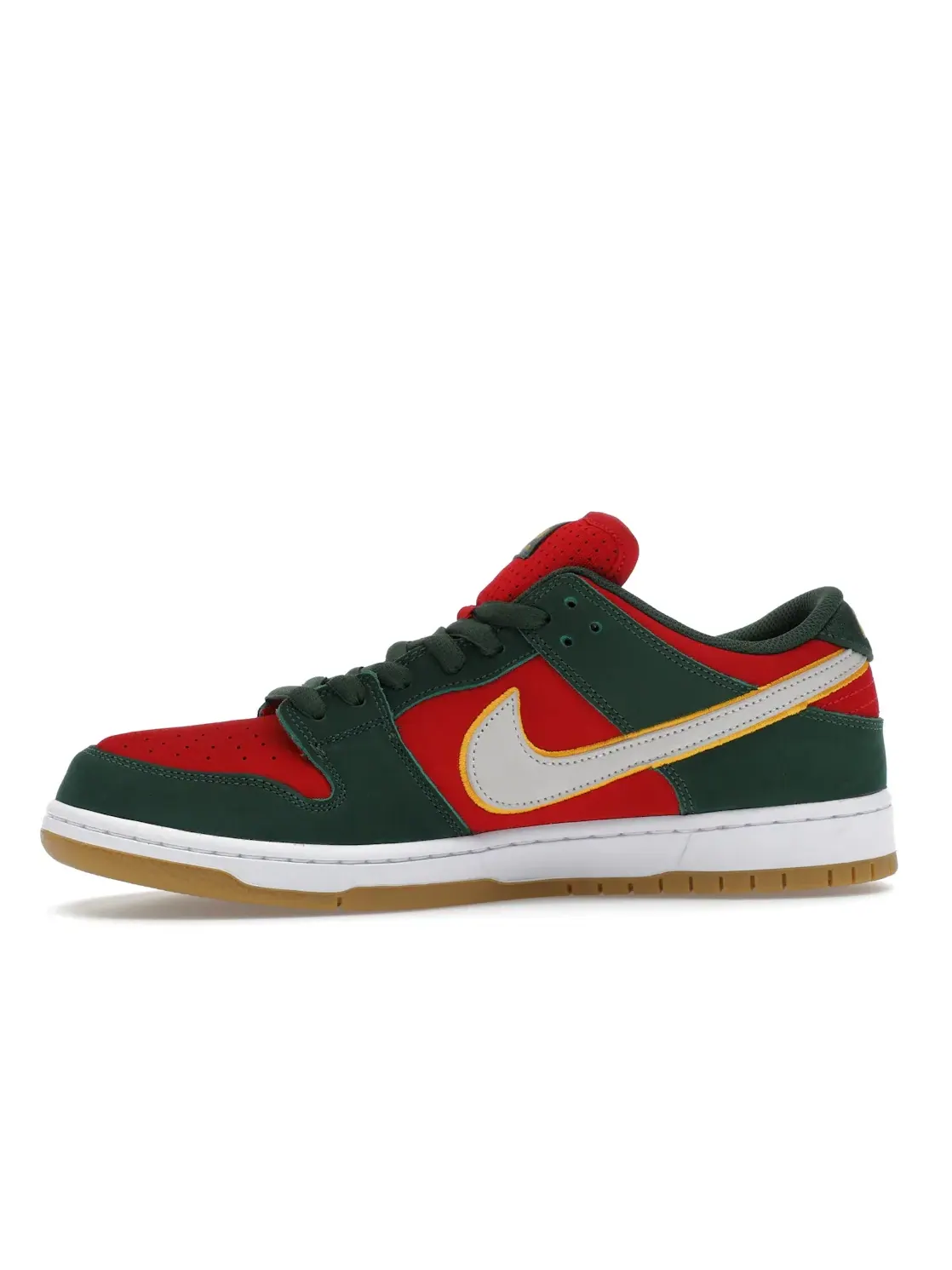 Мужские кроссовки lifestyle Nike SB Dunk Low Pro PRM Nike — изображение 3 из 4, белый/золотистый/красный