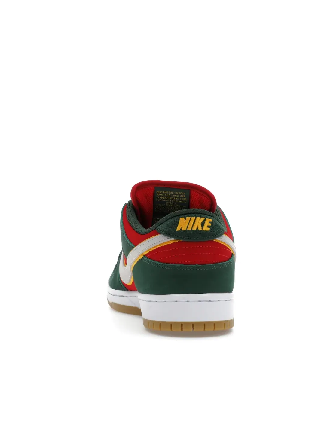Мужские кроссовки lifestyle Nike SB Dunk Low Pro PRM Nike — изображение 4 из 4, белый/золотистый/красный
