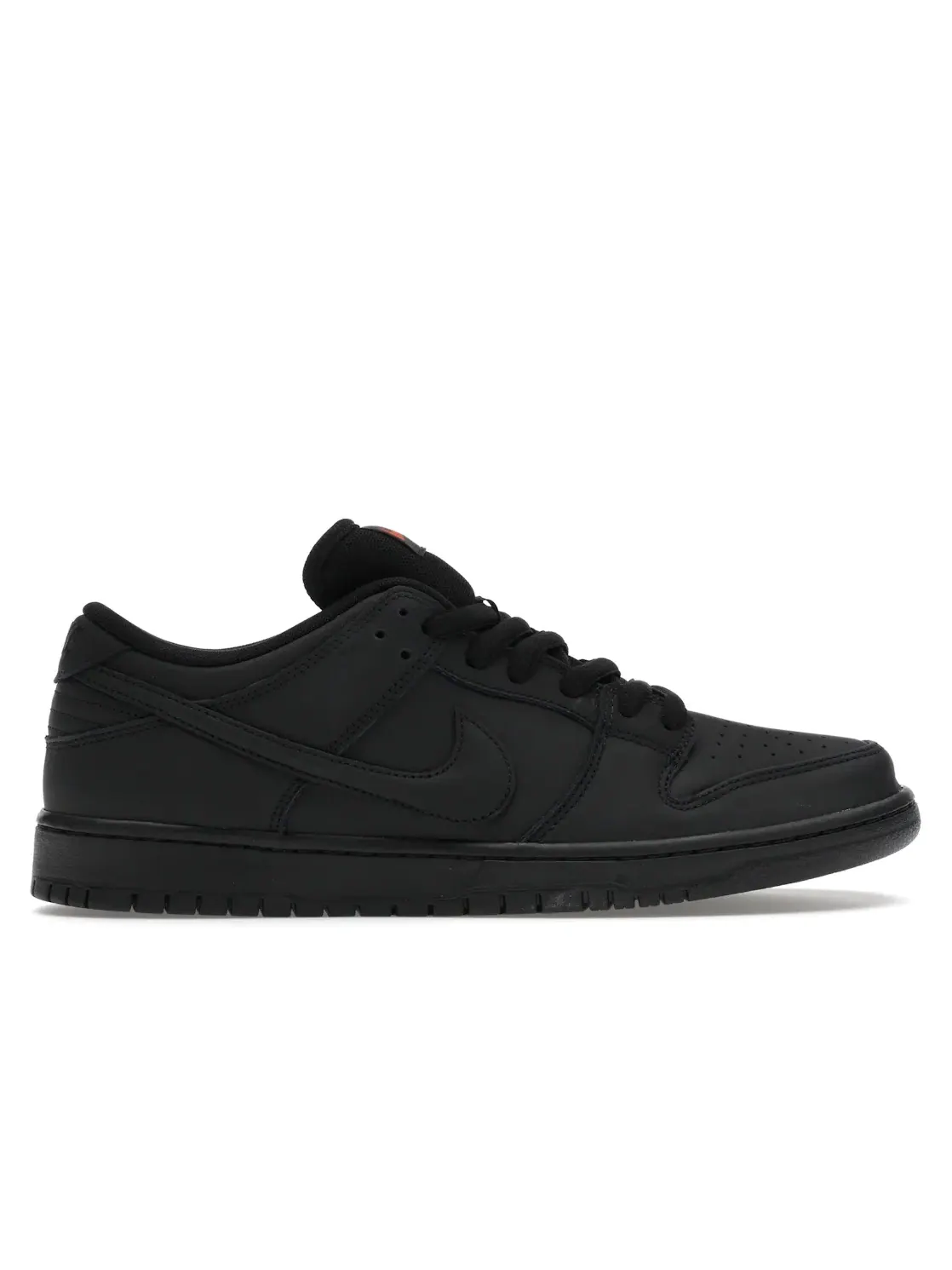 Мужские кроссовки для скейтбординга с моноколорным дизайном Nike SB Dunk Low Pro — изображение 1 из 4, черный//оранжевый