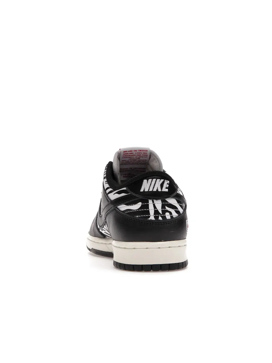 Мужские кроссовки с принтом Nike SB Dunk Low OG QS Nike — изображение 4 из 4, черный/белый-черный