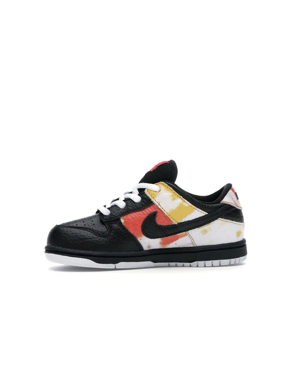 Детские кроссовки с принтом Nike SB Dunk Low Nike — изображение 3 из 4, черный/черный-оранжевый